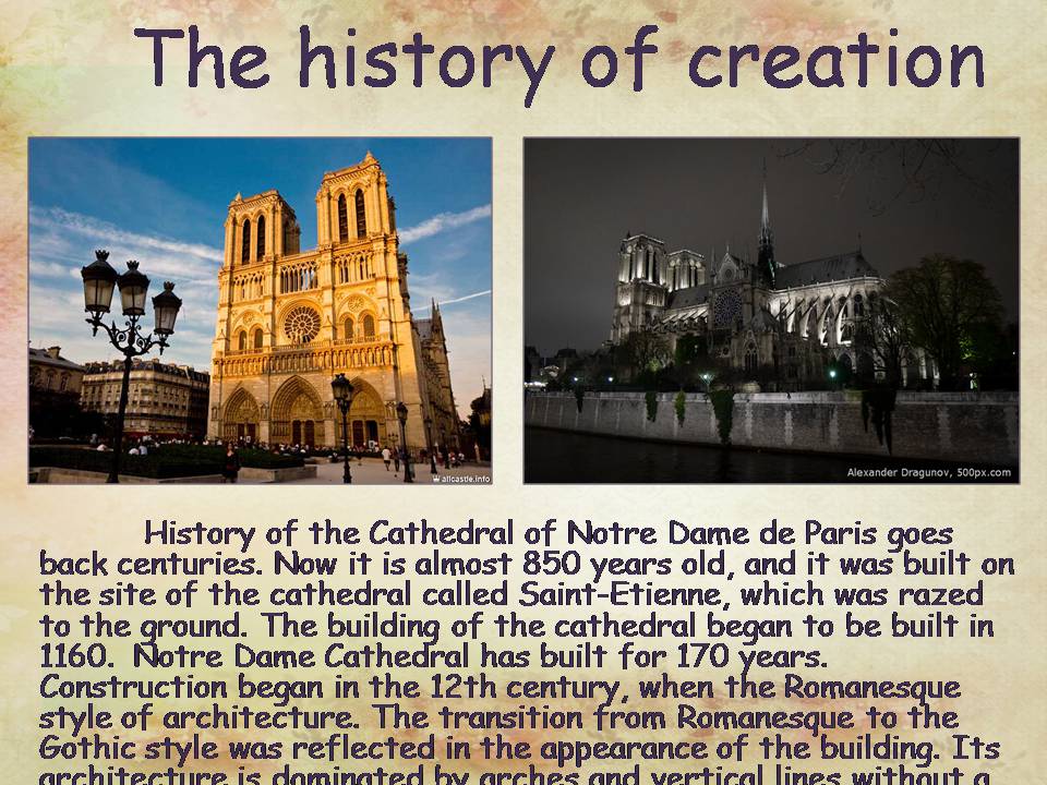 Презентація на тему «Cathedral of Notre-Dame de Paris» - Слайд #2