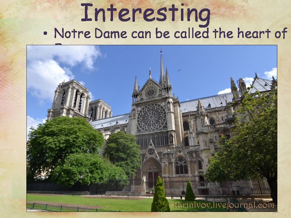 Презентація на тему «Cathedral of Notre-Dame de Paris» - Слайд #5