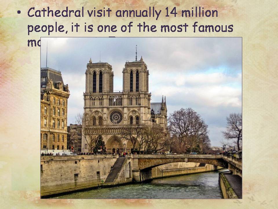 Презентація на тему «Cathedral of Notre-Dame de Paris» - Слайд #11