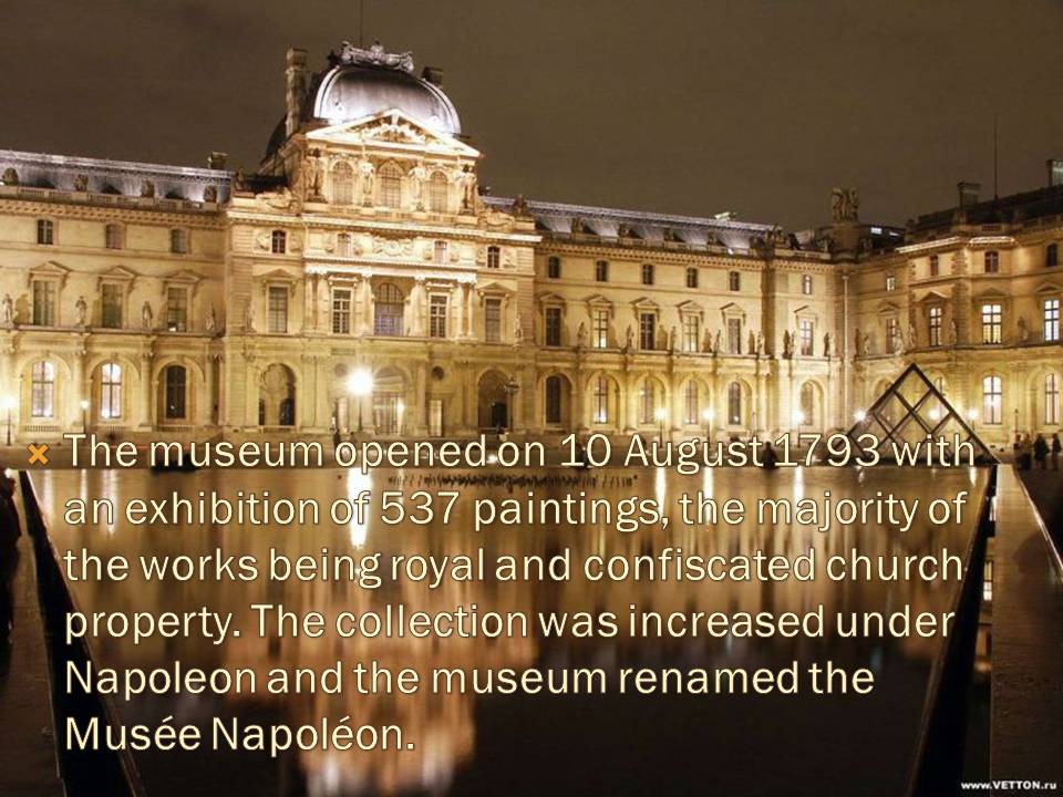 Презентація на тему «Louvre Museum» - Слайд #3