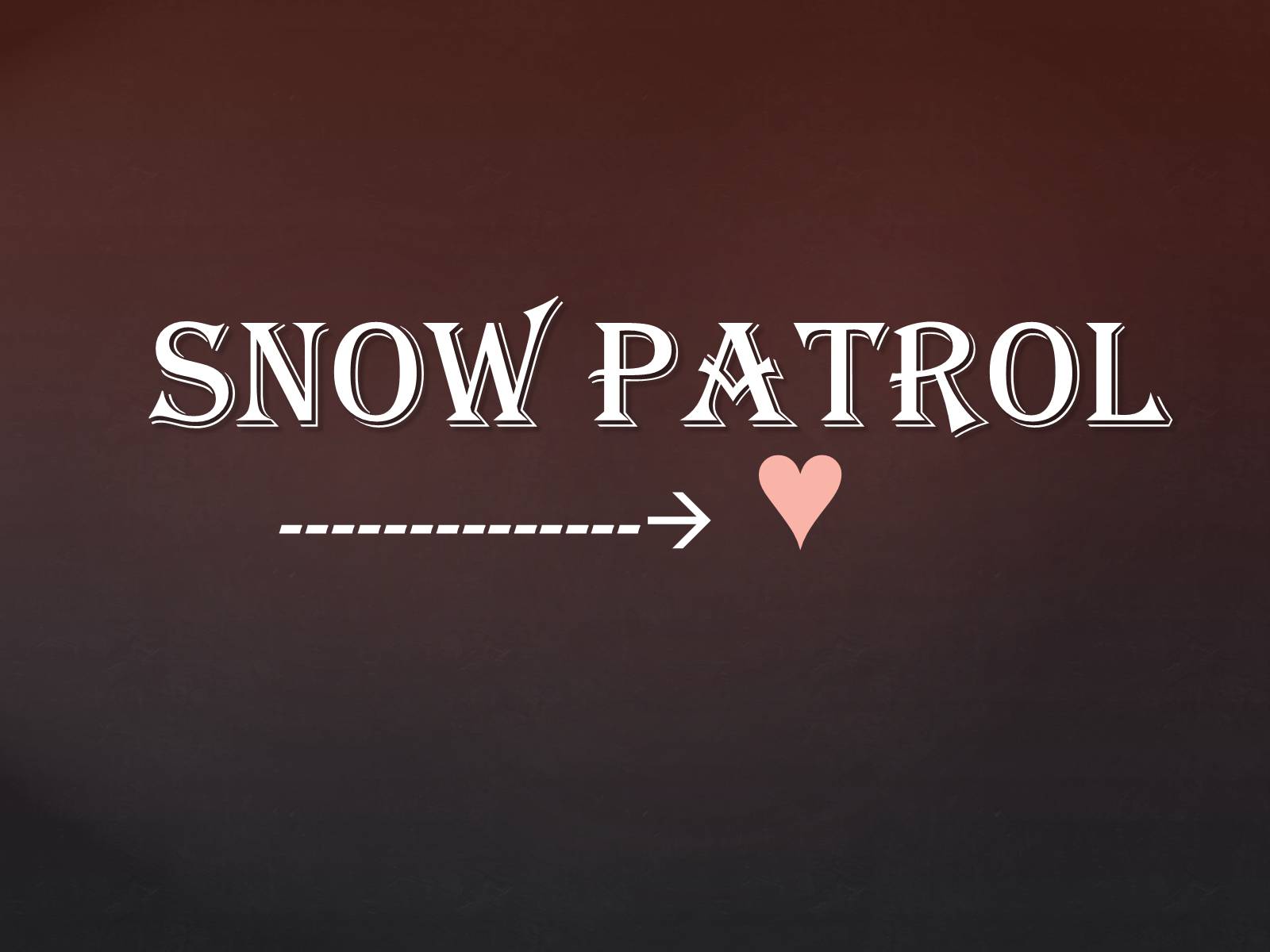 Презентація на тему «Snow Patrol» - Слайд #1