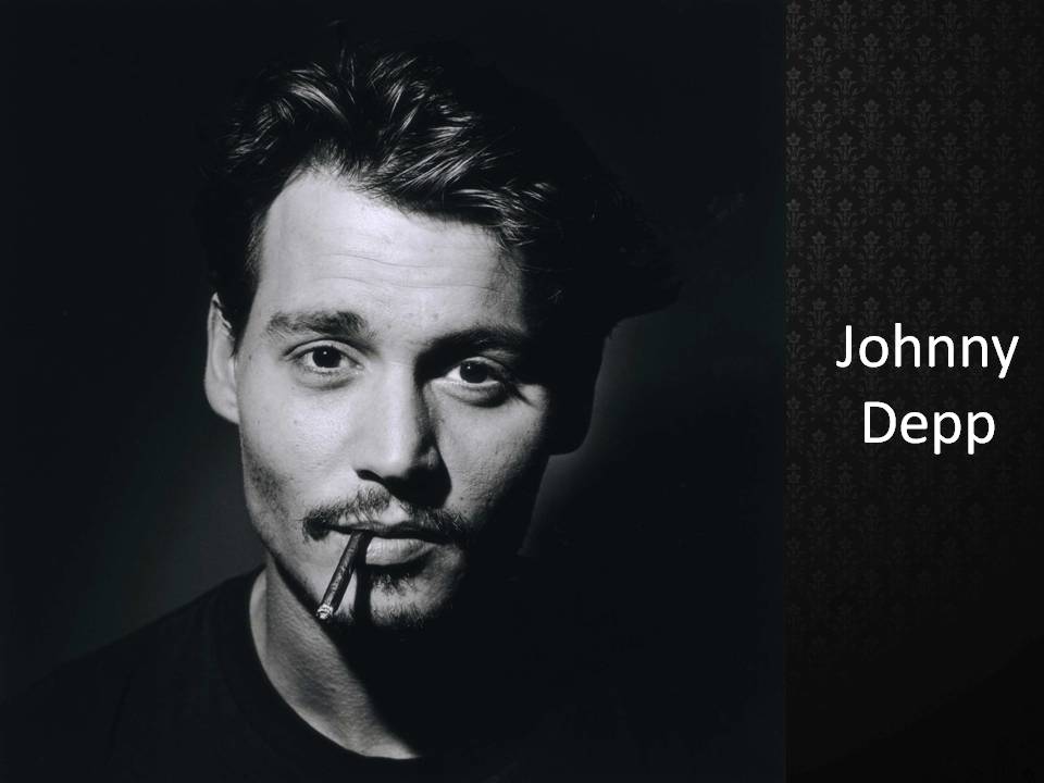 Презентація на тему «Johnny Depp» (варіант 2) - Слайд #1