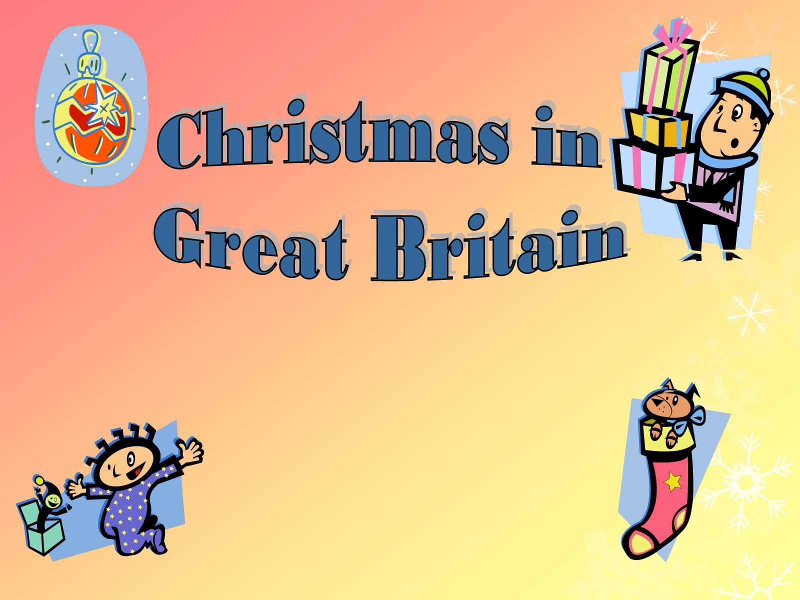 Презентація на тему «Cristmas in Great Britain» - Слайд #1