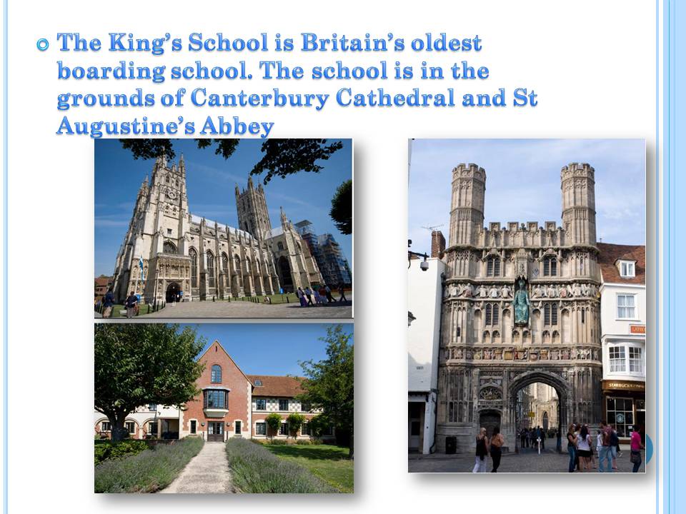 Презентація на тему «The King’s School, Canterbury» - Слайд #5