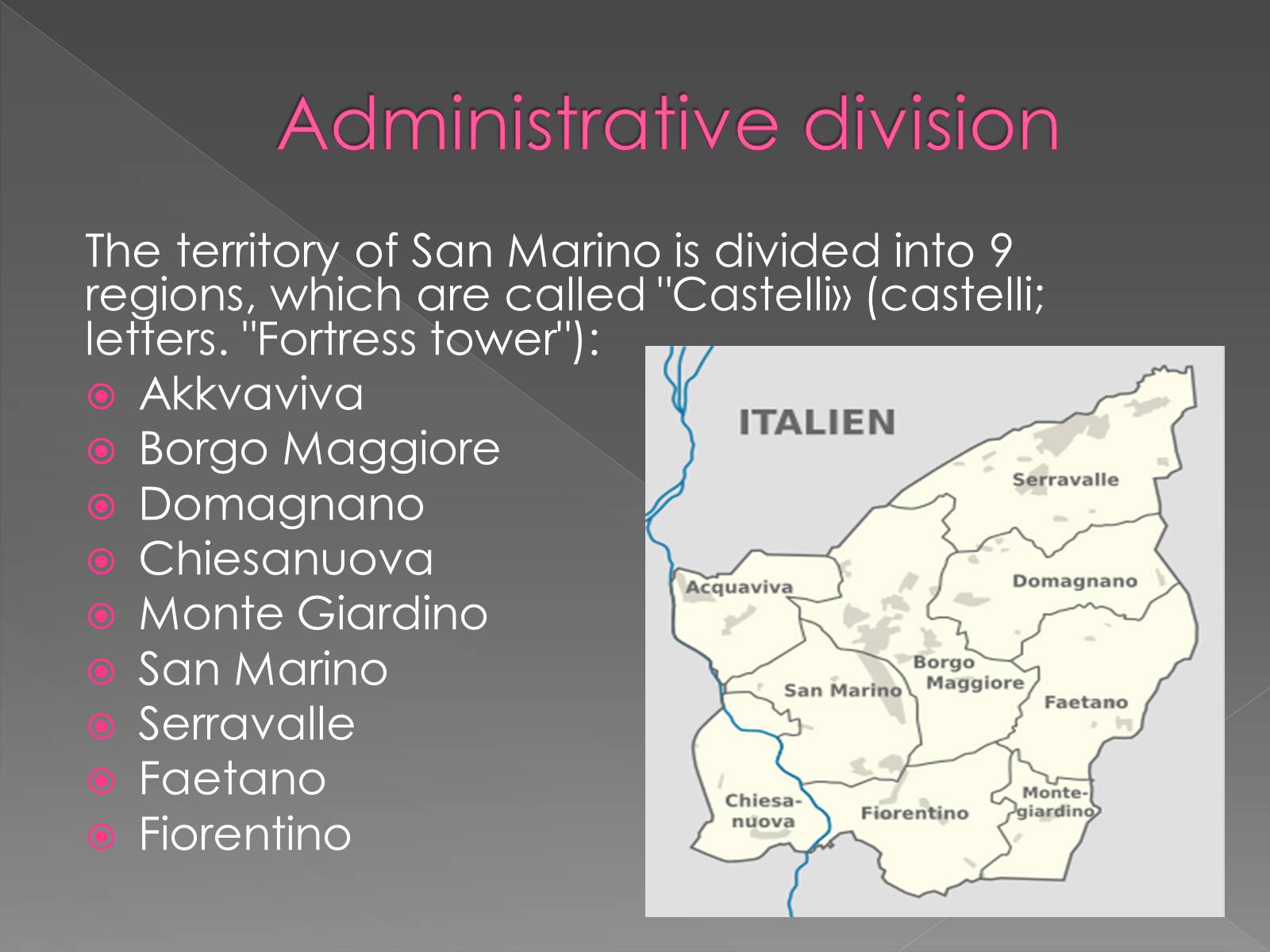 Презентація на тему «San Marino» - Слайд #5