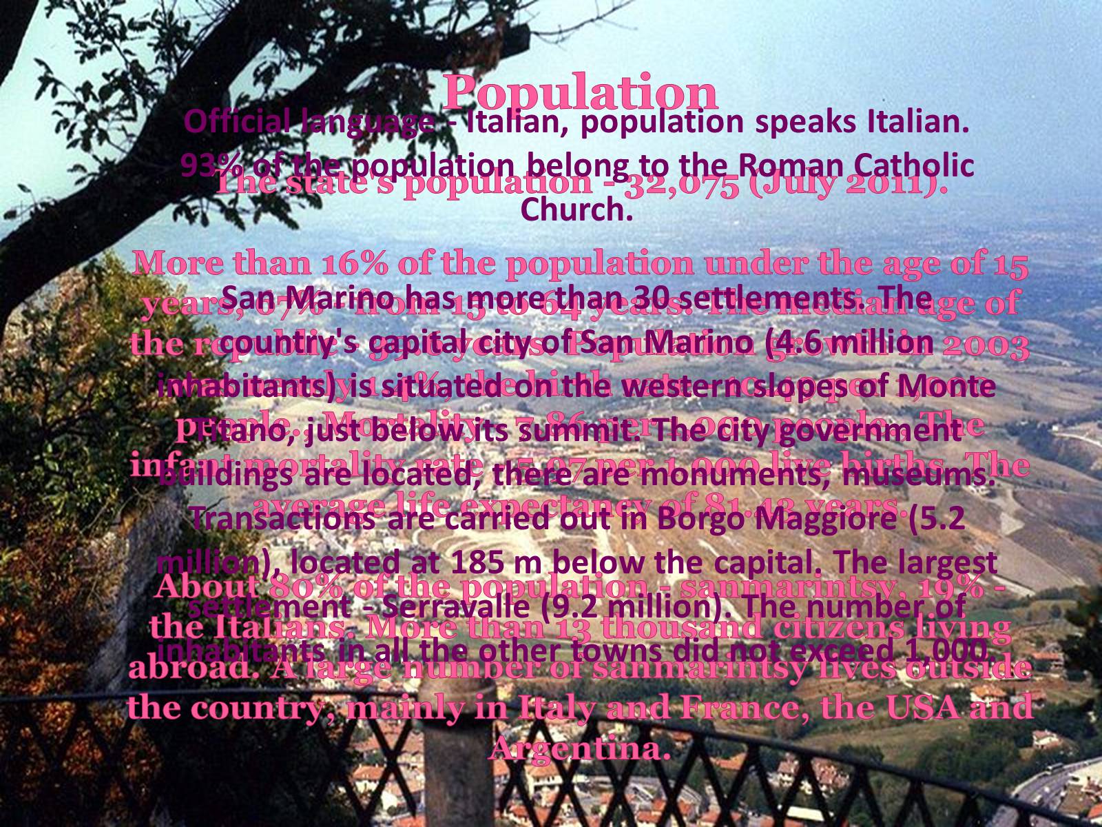 Презентація на тему «San Marino» - Слайд #9
