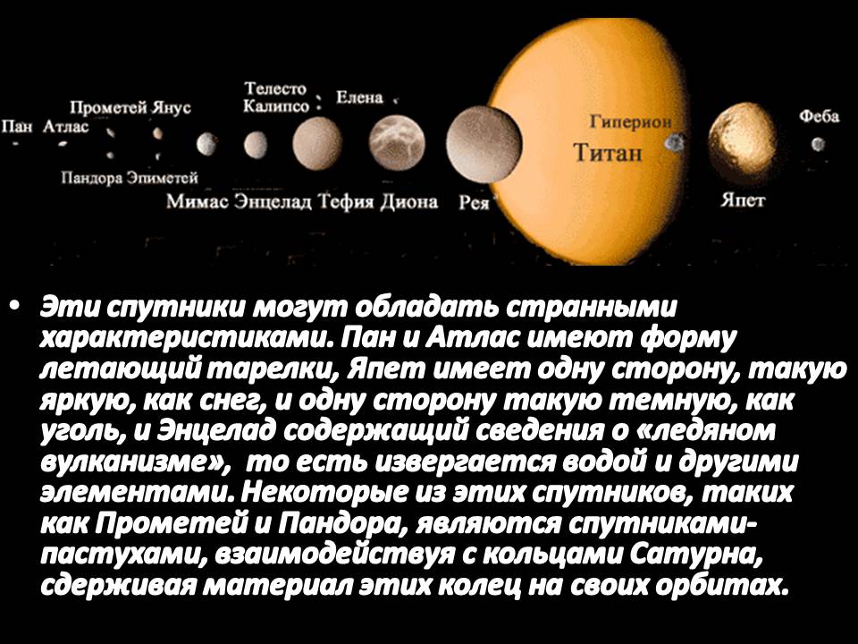 Презентація на тему «Сатурн» (варіант 14) - Слайд #9