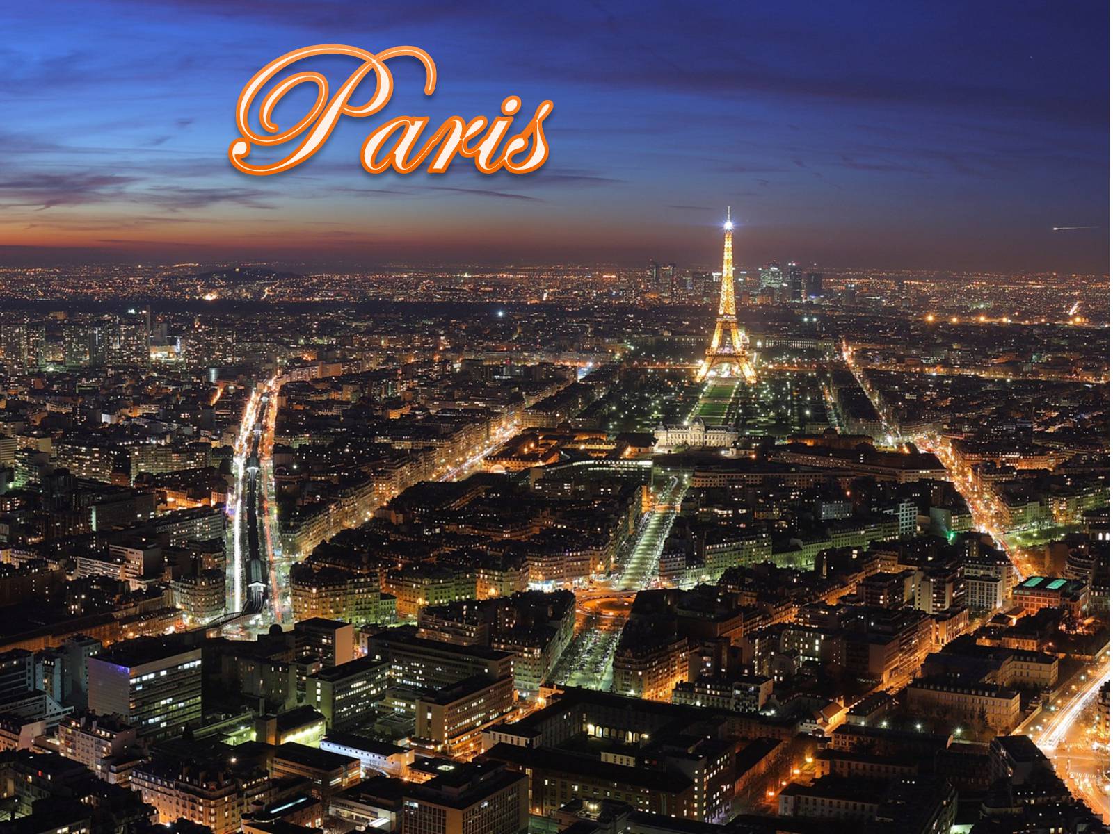 Презентація на тему «Paris» (варіант 1) - Слайд #1