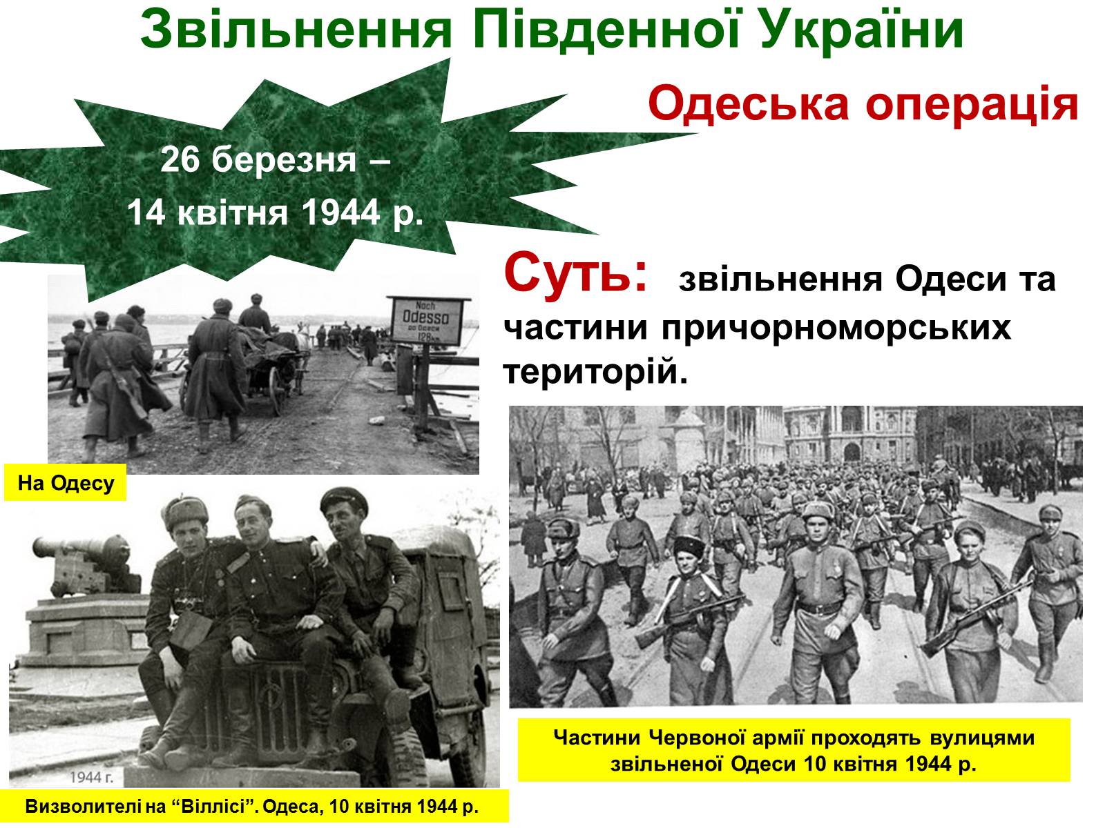 Презентація на тему «Визволення України від нацистських загарбників» - Слайд #37