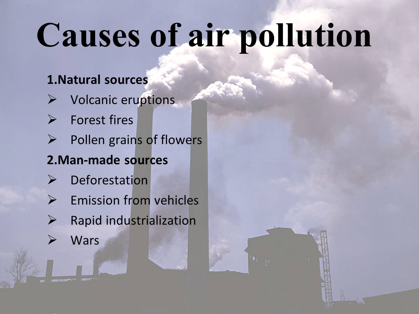Презентація на тему «Pollution» (варіант 3) - Слайд #4