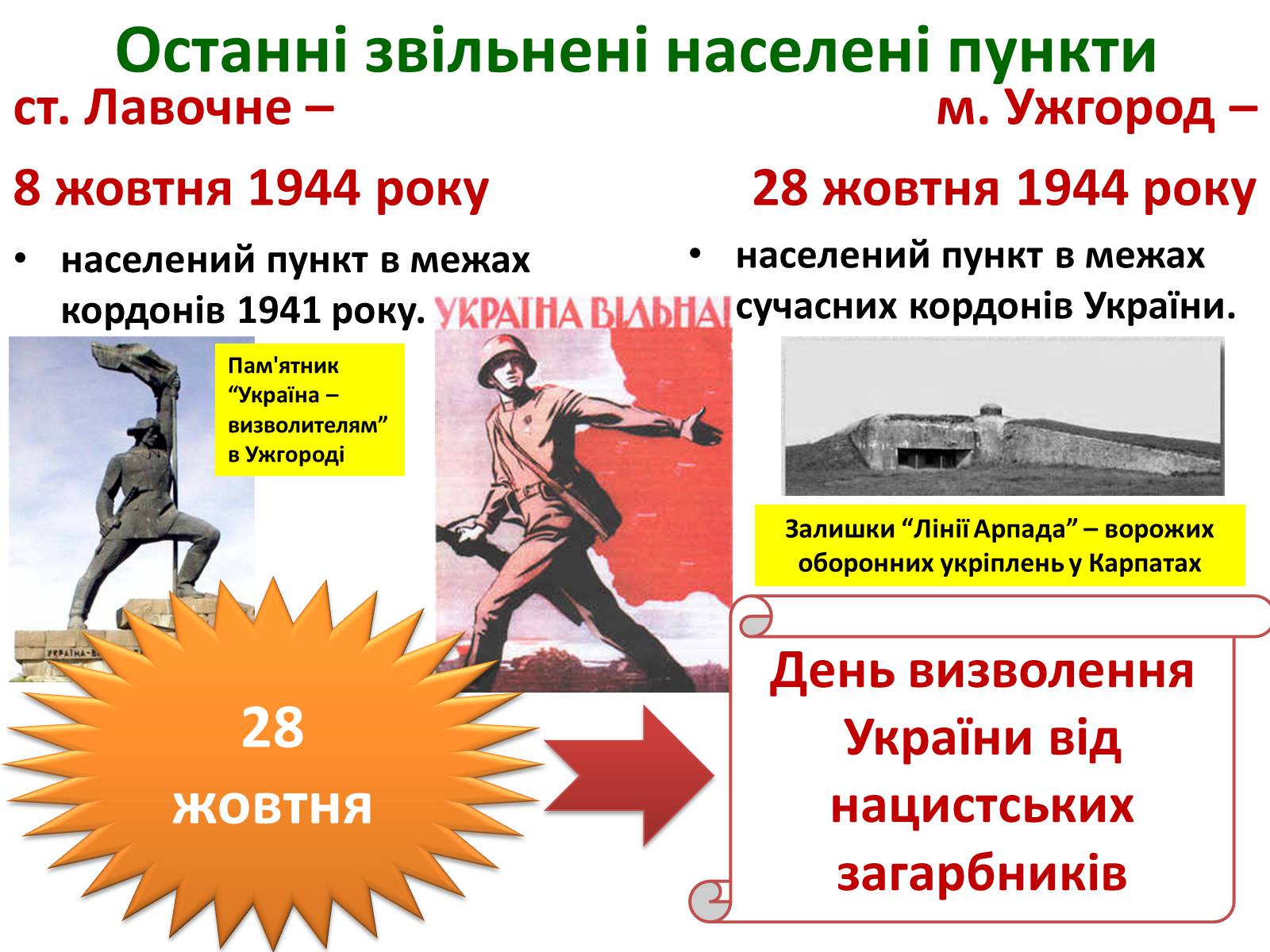 Презентація на тему «Визволення України від нацистських загарбників» - Слайд #54