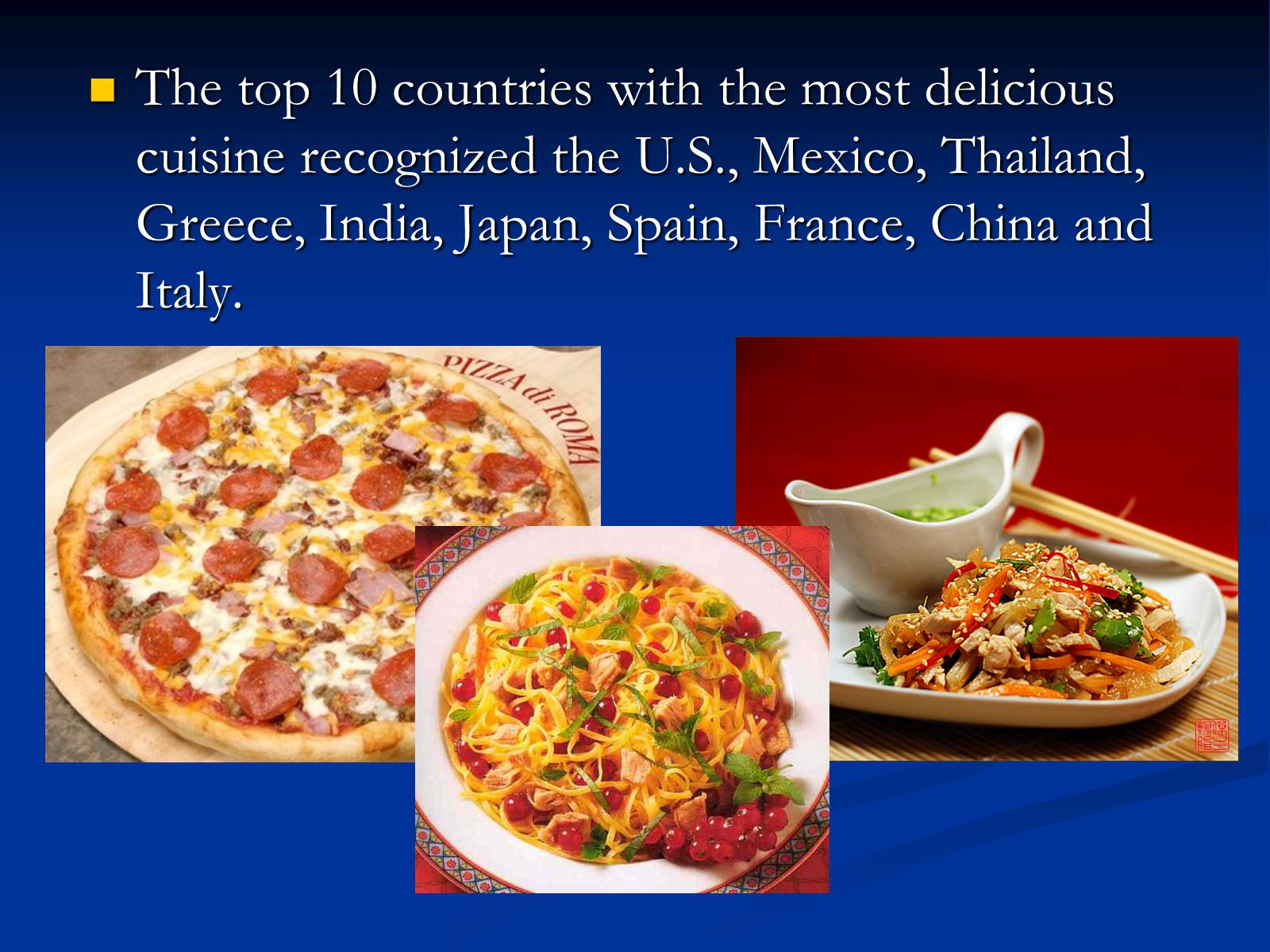 Презентація на тему «Countries with the most delicious cuisine» - Слайд #2