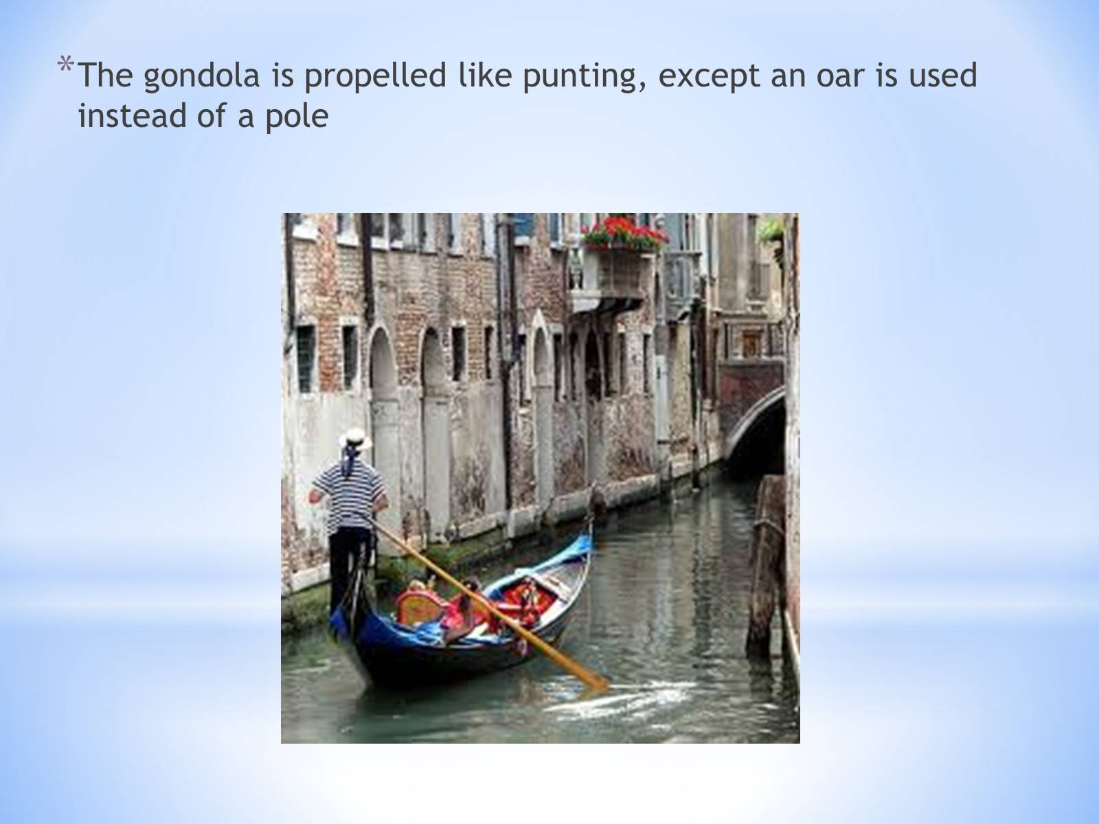 Презентація на тему «Gondola» - Слайд #3