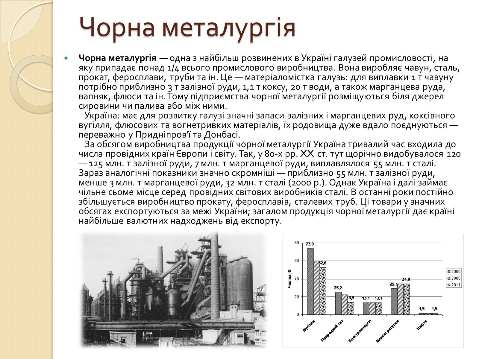 Презентація на тему «Розвиток металургійних виробництв в Україні» (варіант 1) - Слайд #3