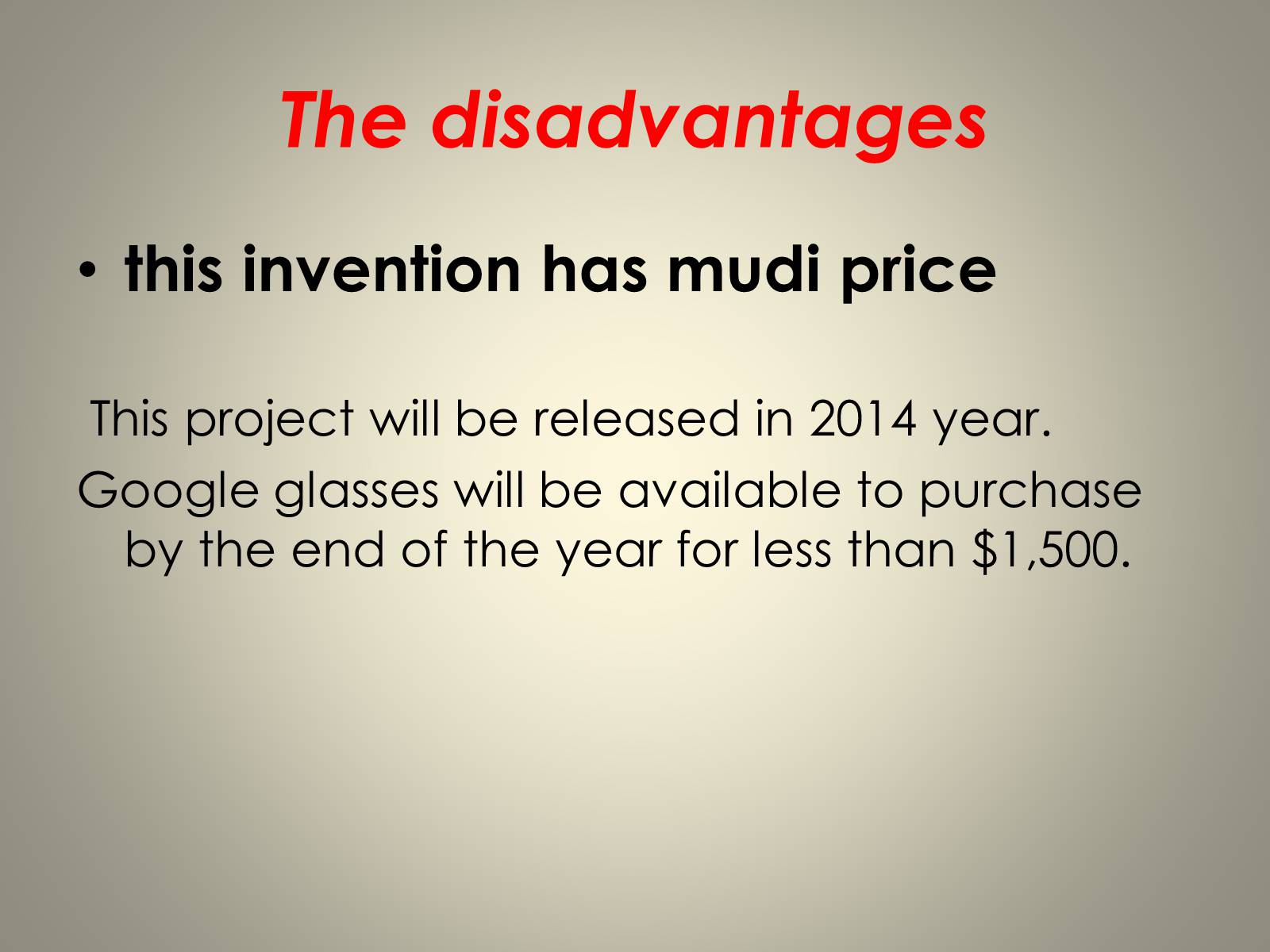 Презентація на тему «Google glasse» - Слайд #9