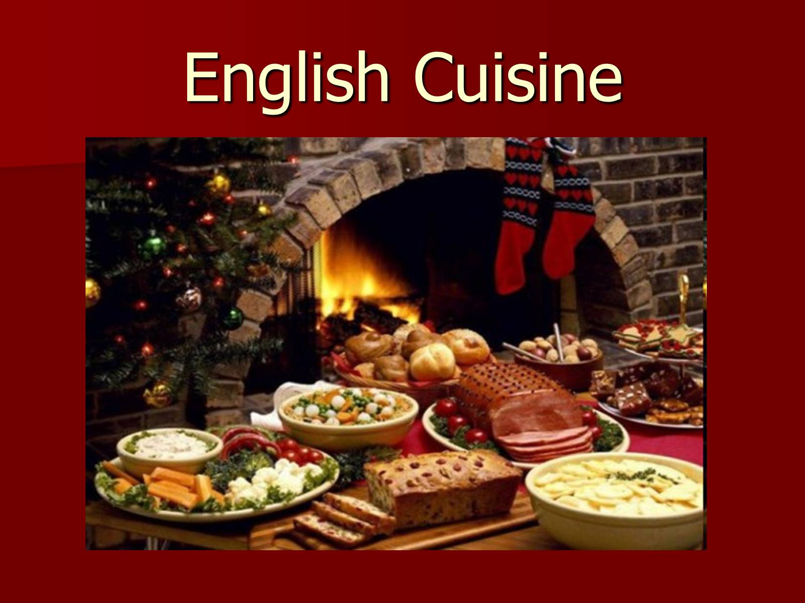 Презентація на тему «English Cuisine» (варіант 1) - Слайд #1