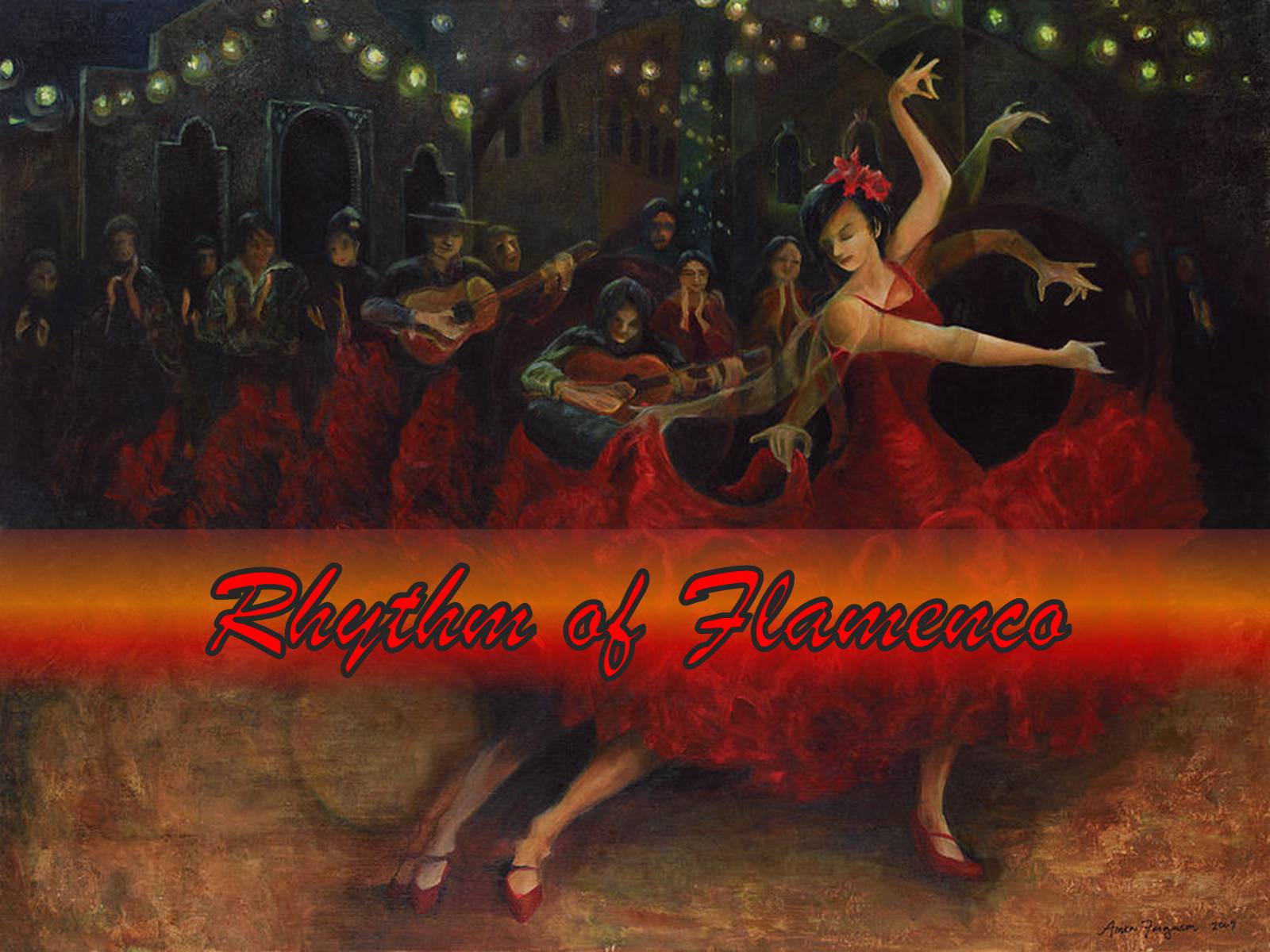 Презентація на тему «Flamenco» (варіант 2) - Слайд #1