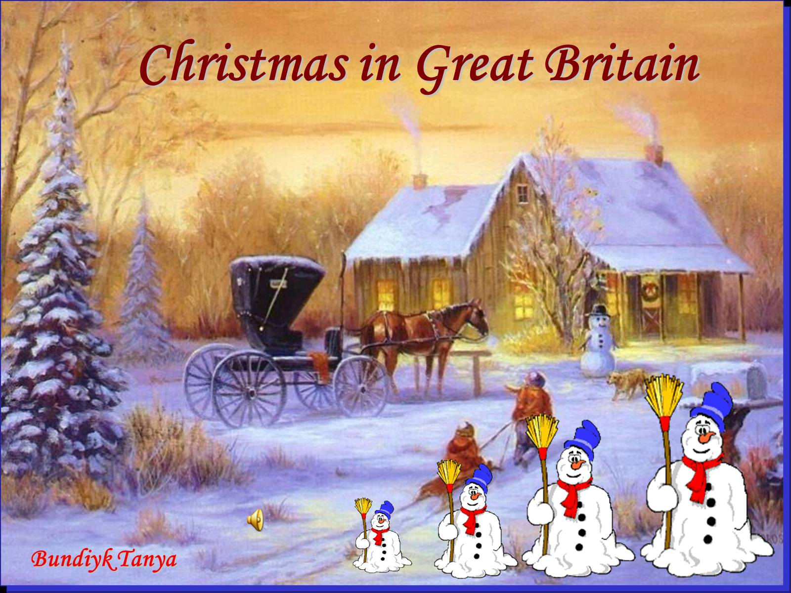 Презентація на тему «Christmas in Great Britain» - Слайд #1