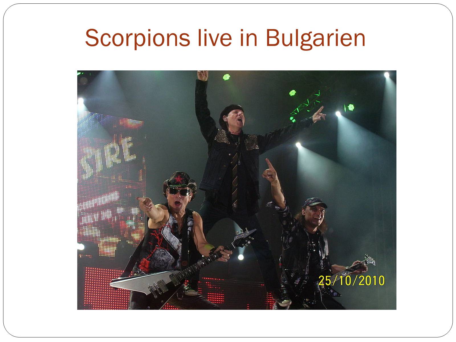 Презентація на тему «Scorpions» - Слайд #10
