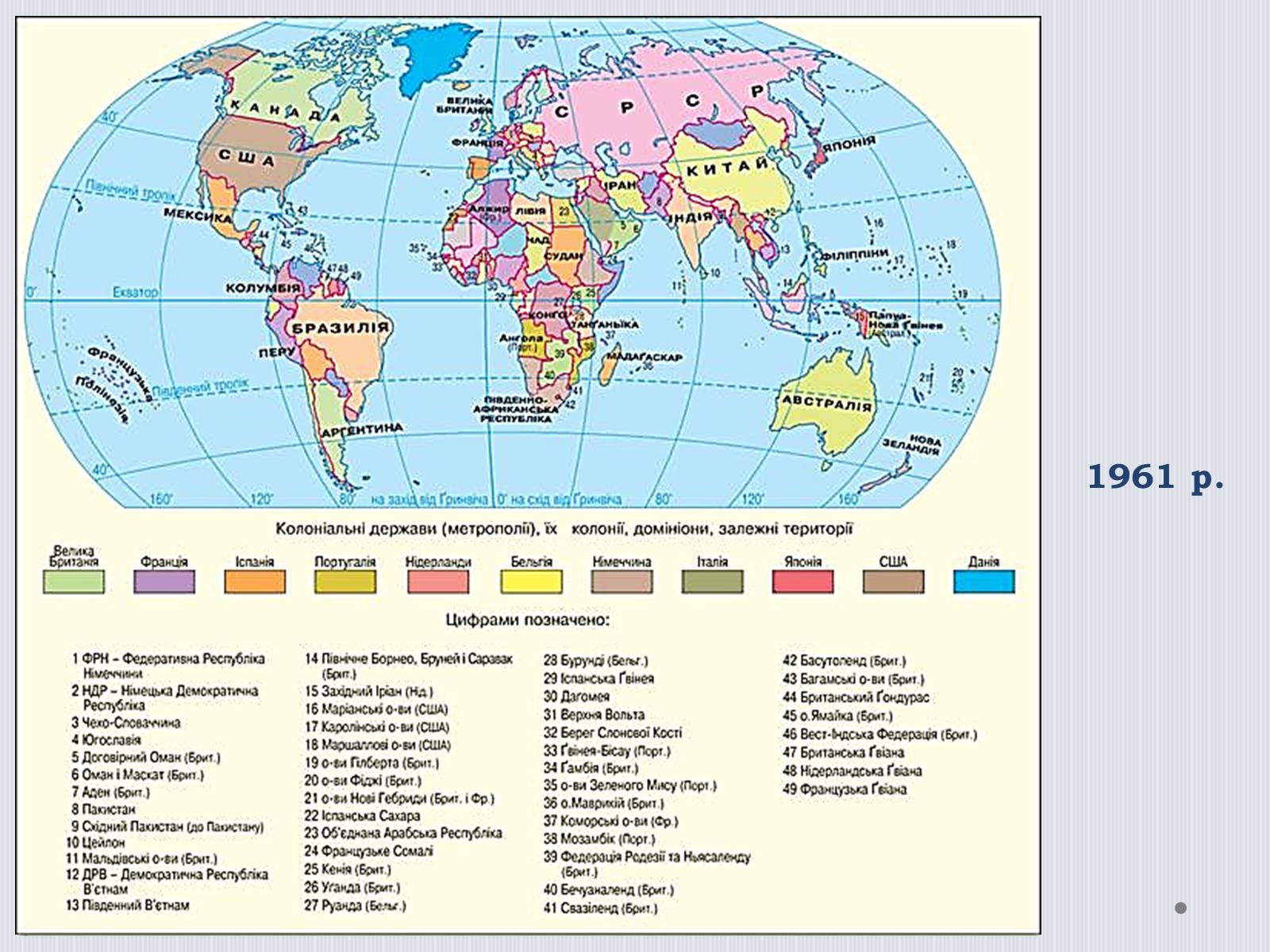 Презентація на тему «Політична карта світу» - Слайд #12