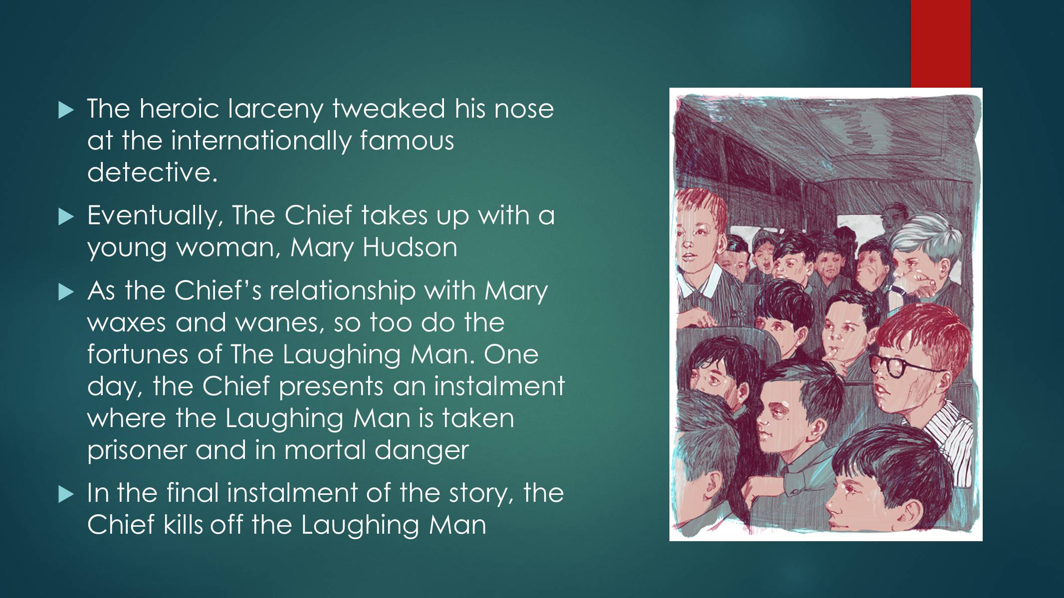 Презентація на тему «The Laughing Man» - Слайд #4