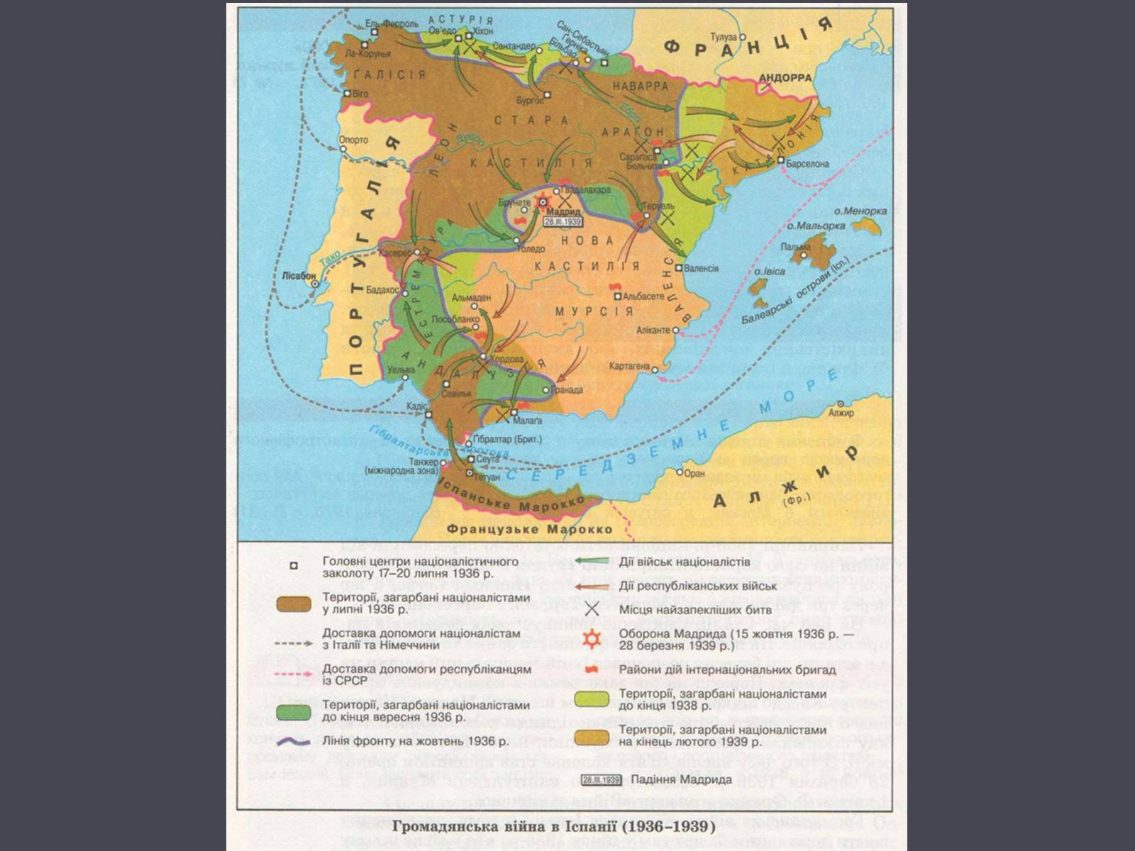 Презентація на тему «Іспанія в ХХ ст.» - Слайд #19