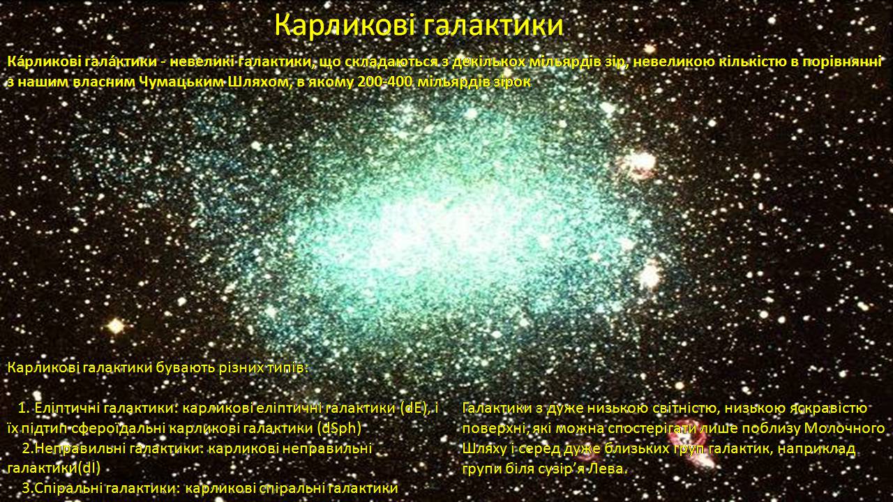 Презентація на тему «Галактики у всесвіті» - Слайд #25