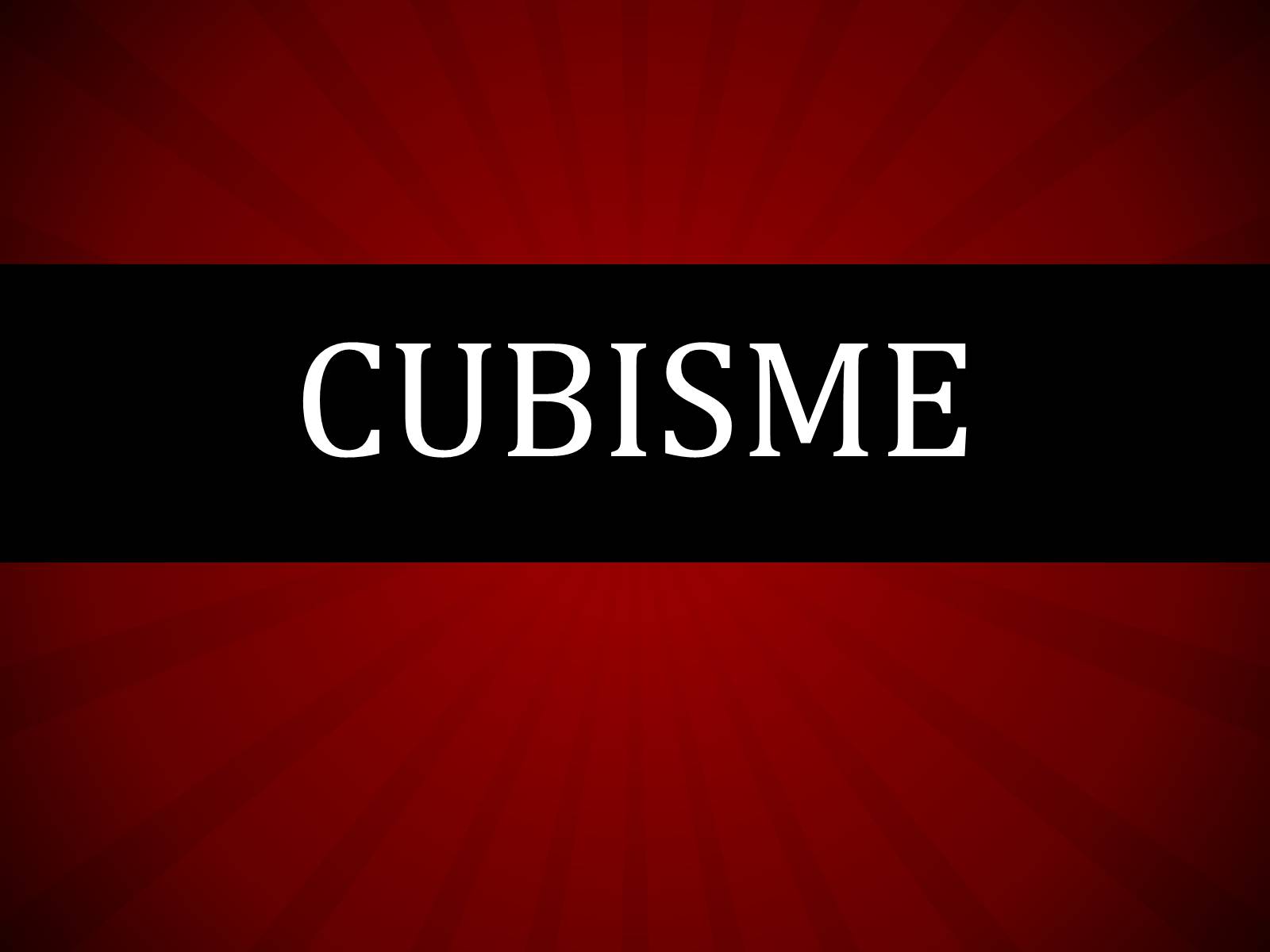 Презентація на тему «Cubisme» - Слайд #1