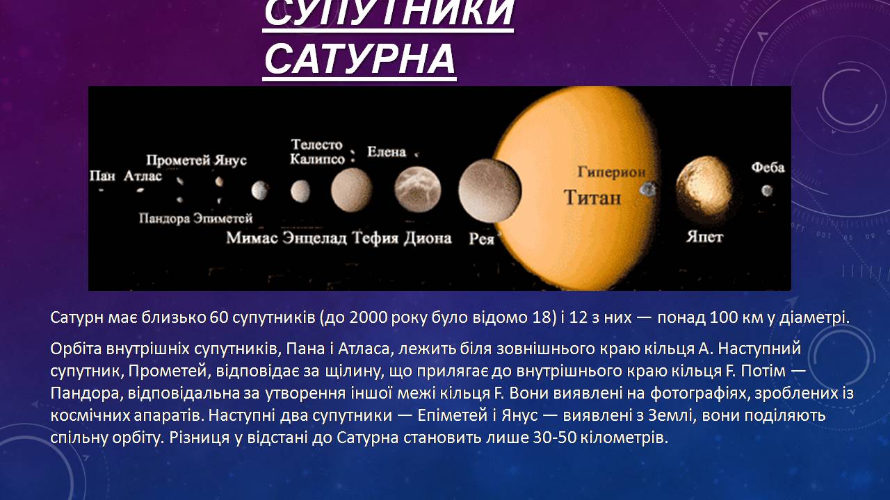 Презентація на тему «Сатурн» (варіант 15) - Слайд #11