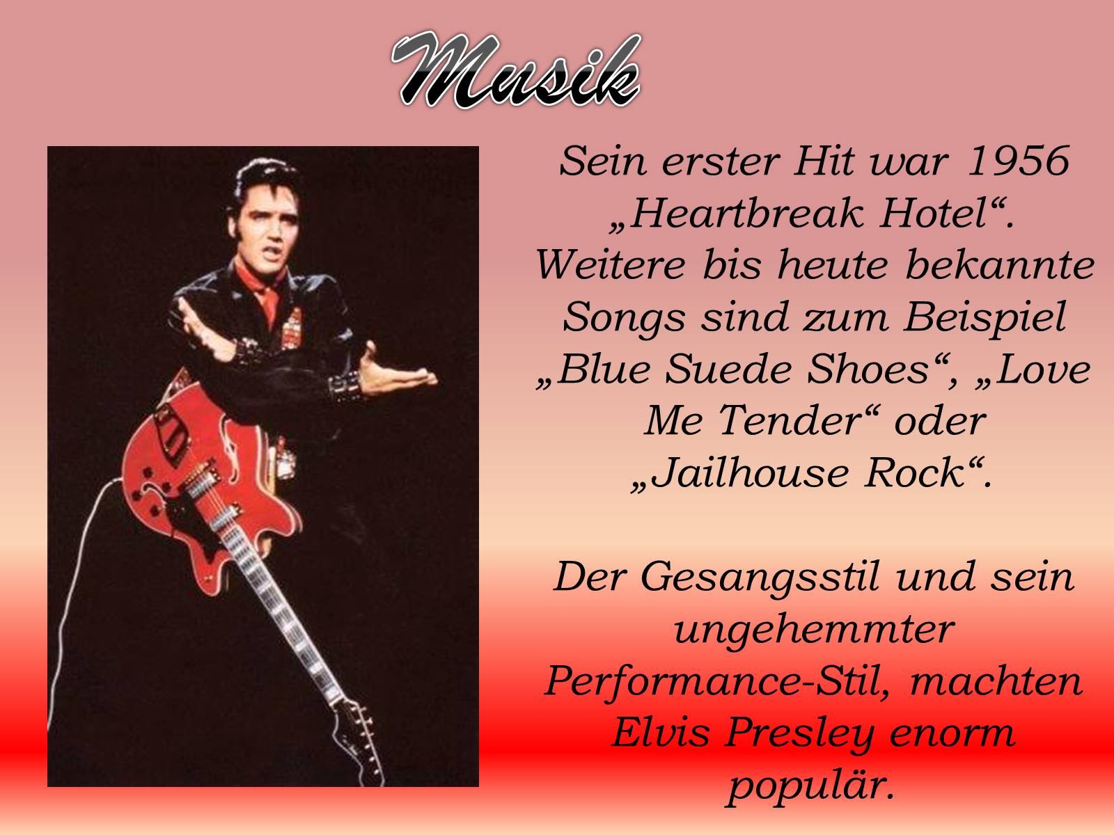 Презентація на тему «Elvis Presley» - Слайд #8