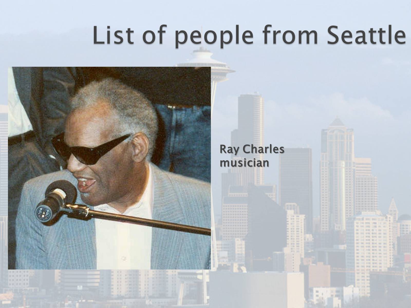 Презентація на тему «Seattle» (варіант 1) - Слайд #33