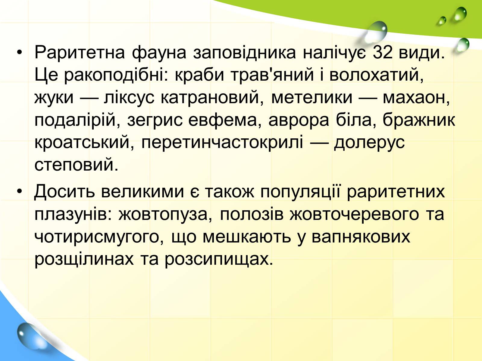 Презентація на тему «Заповідна мережа України» (варіант 2) - Слайд #23