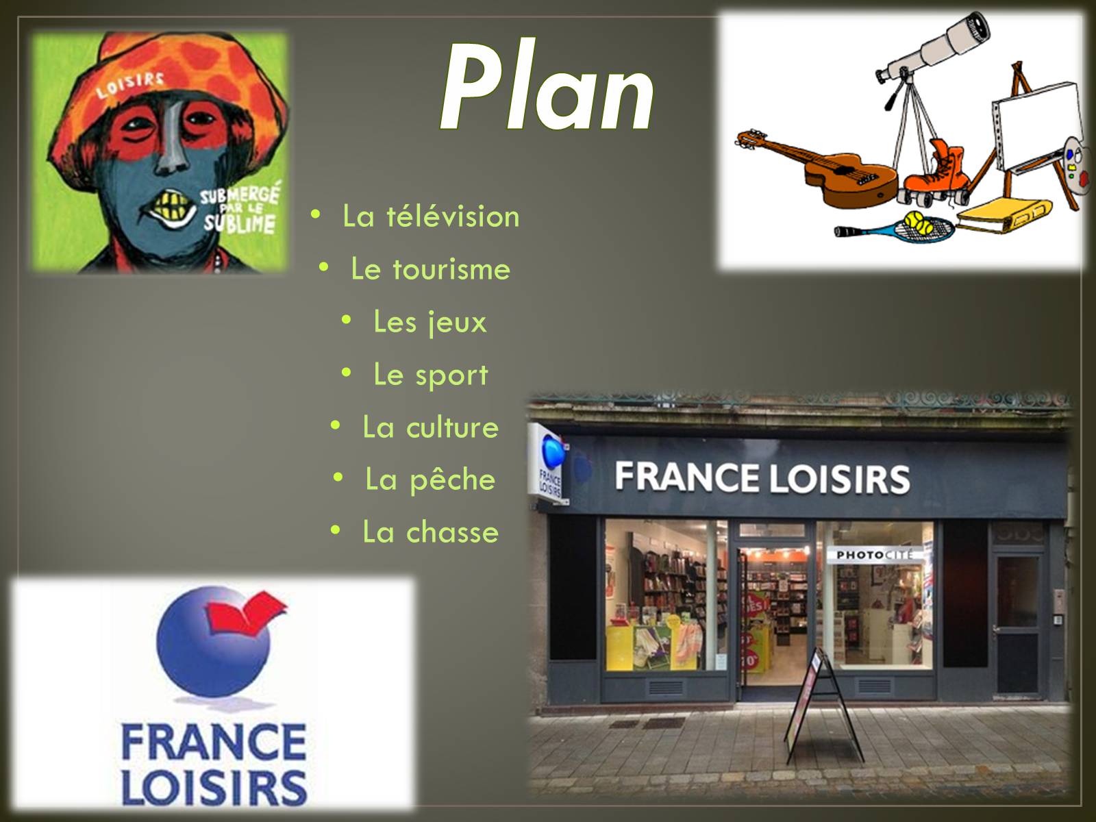 Презентація на тему «Les loisirs en France» - Слайд #2
