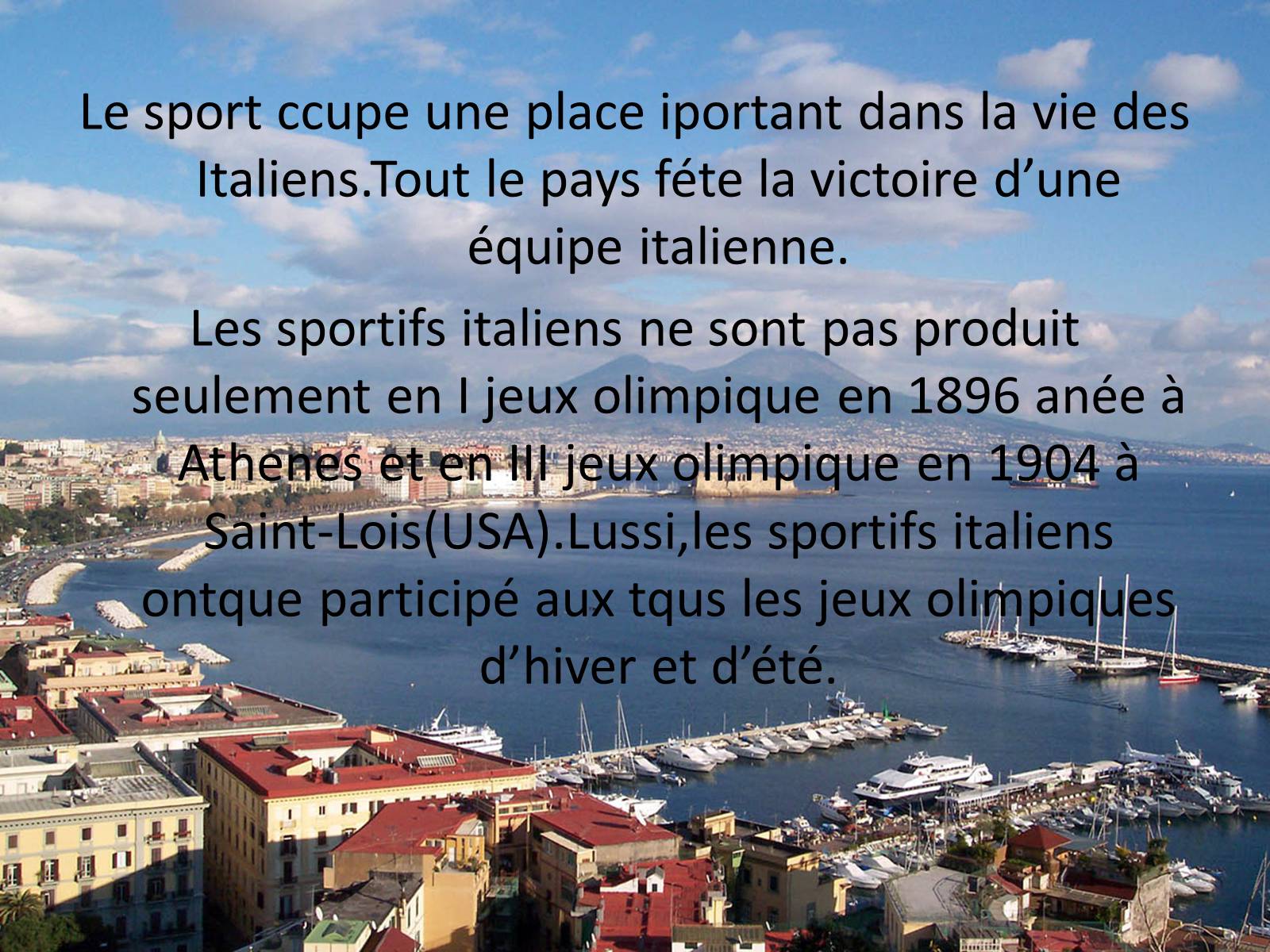 Презентація на тему «Sport en Italie» - Слайд #2