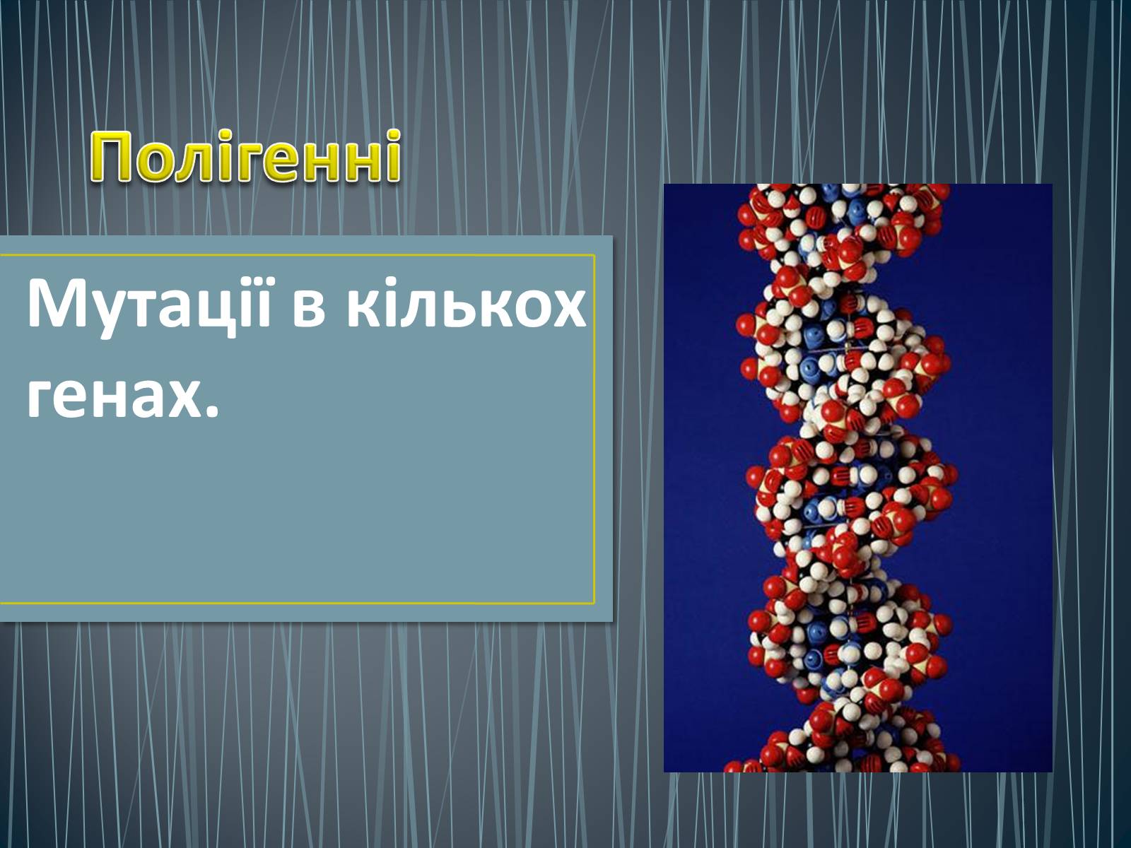 Презентація на тему «Типи генетичних хвороб людини» (варіант 2) - Слайд #10