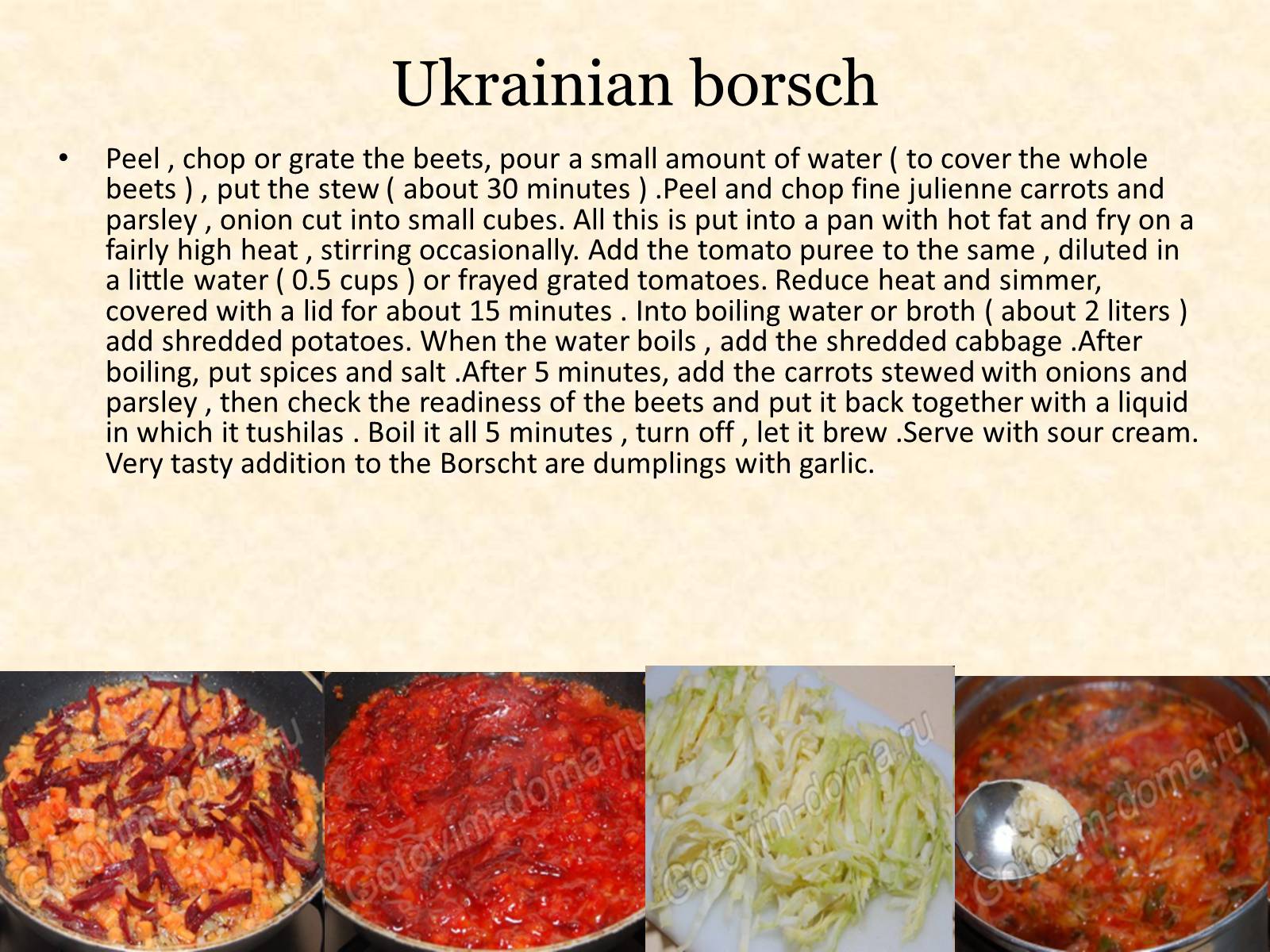 Презентація на тему «Features of Ukrainian cuisine» - Слайд #11