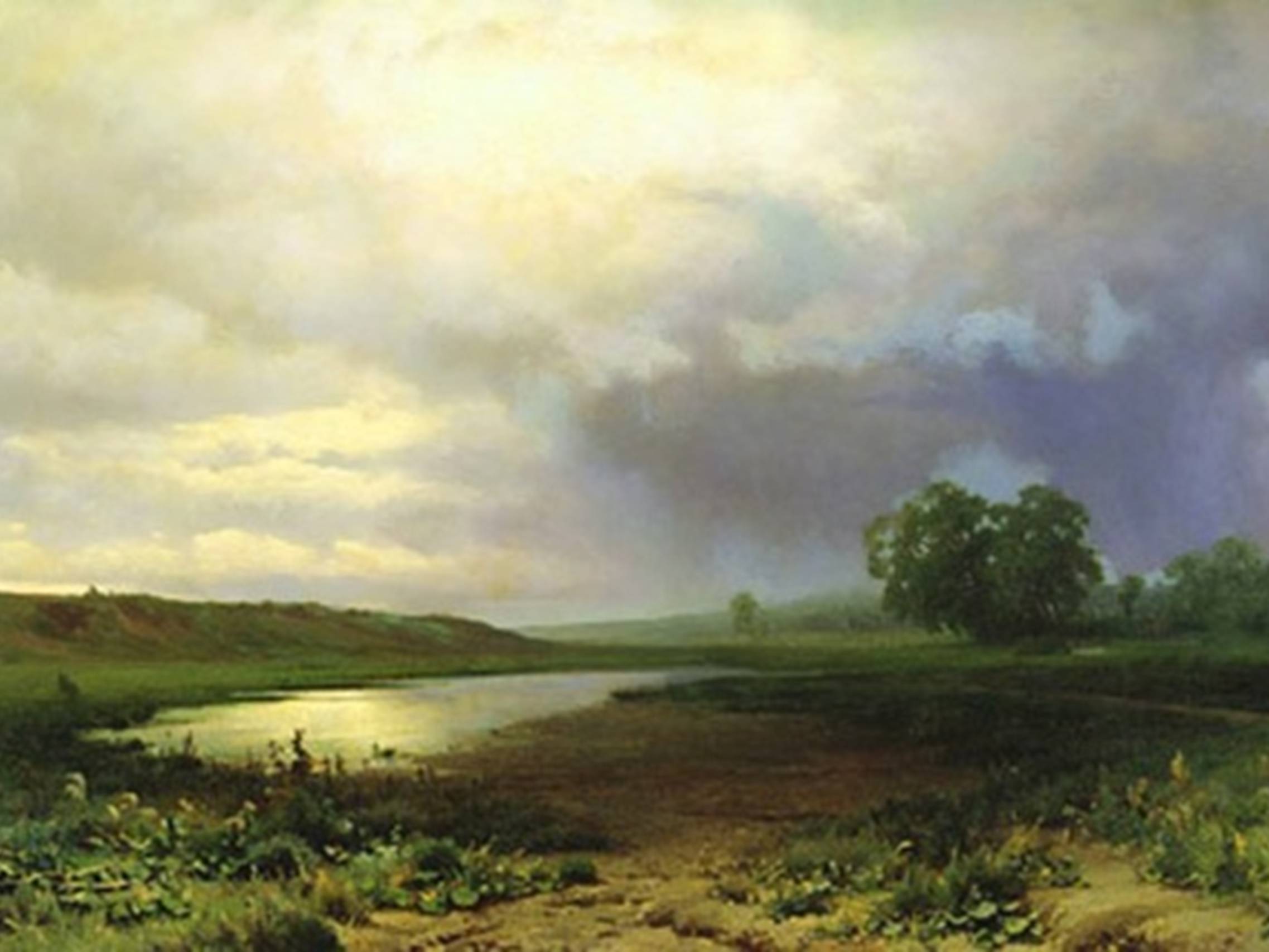 Федор Васильев мокрый луг 1872