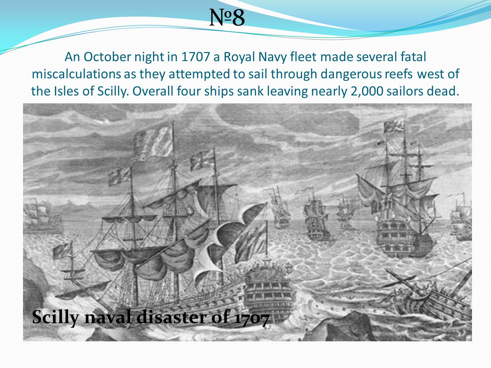 Презентація на тему «25 Greatest Maritime Disasters In History» - Слайд #19