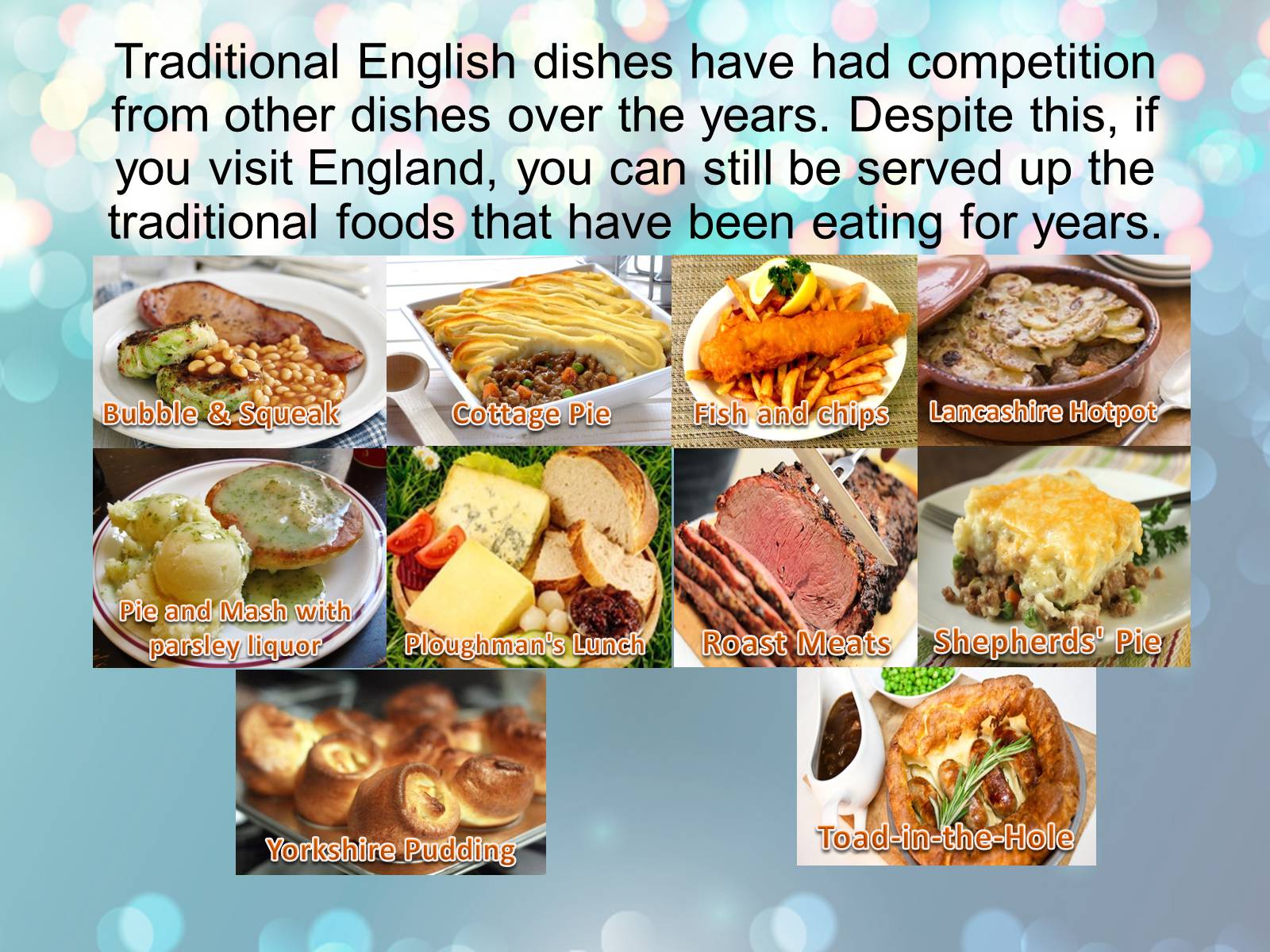 Презентація на тему «Traditional meals in Great Britain» - Слайд #2