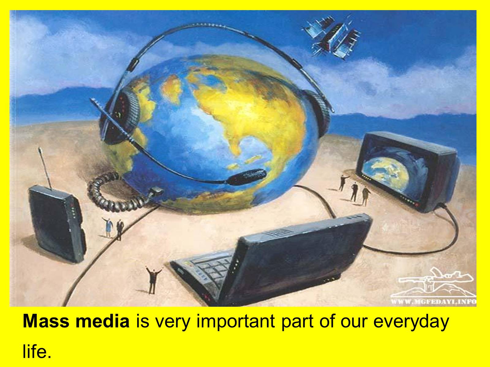Презентація на тему «Mass media in our life» - Слайд #2