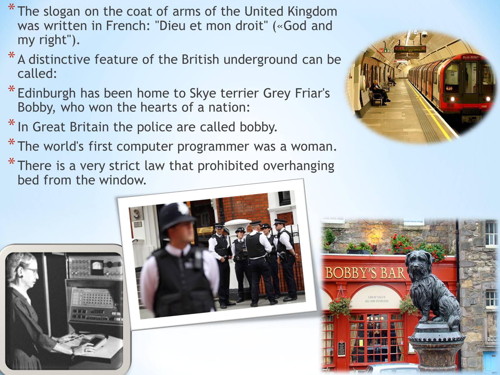 Презентація на тему «Some interesting facts about Great Britain» - Слайд #4