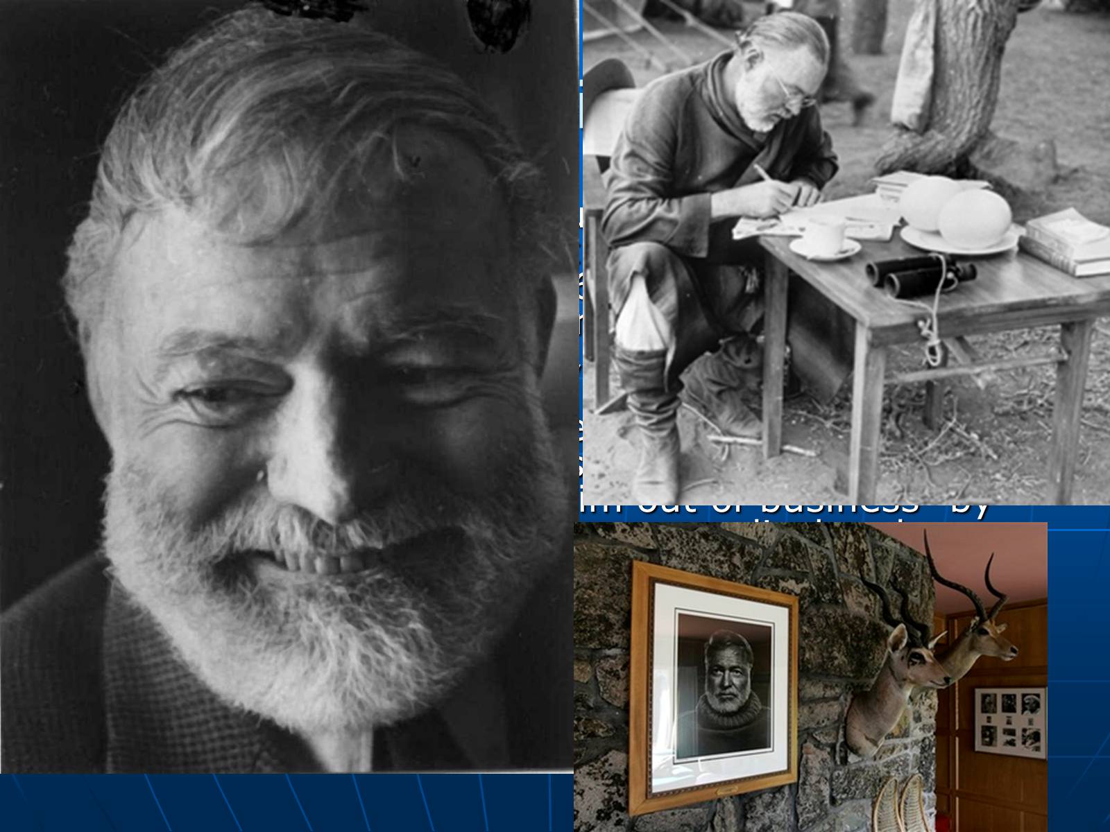 Презентація на тему «Ernest Hemingway» - Слайд #9