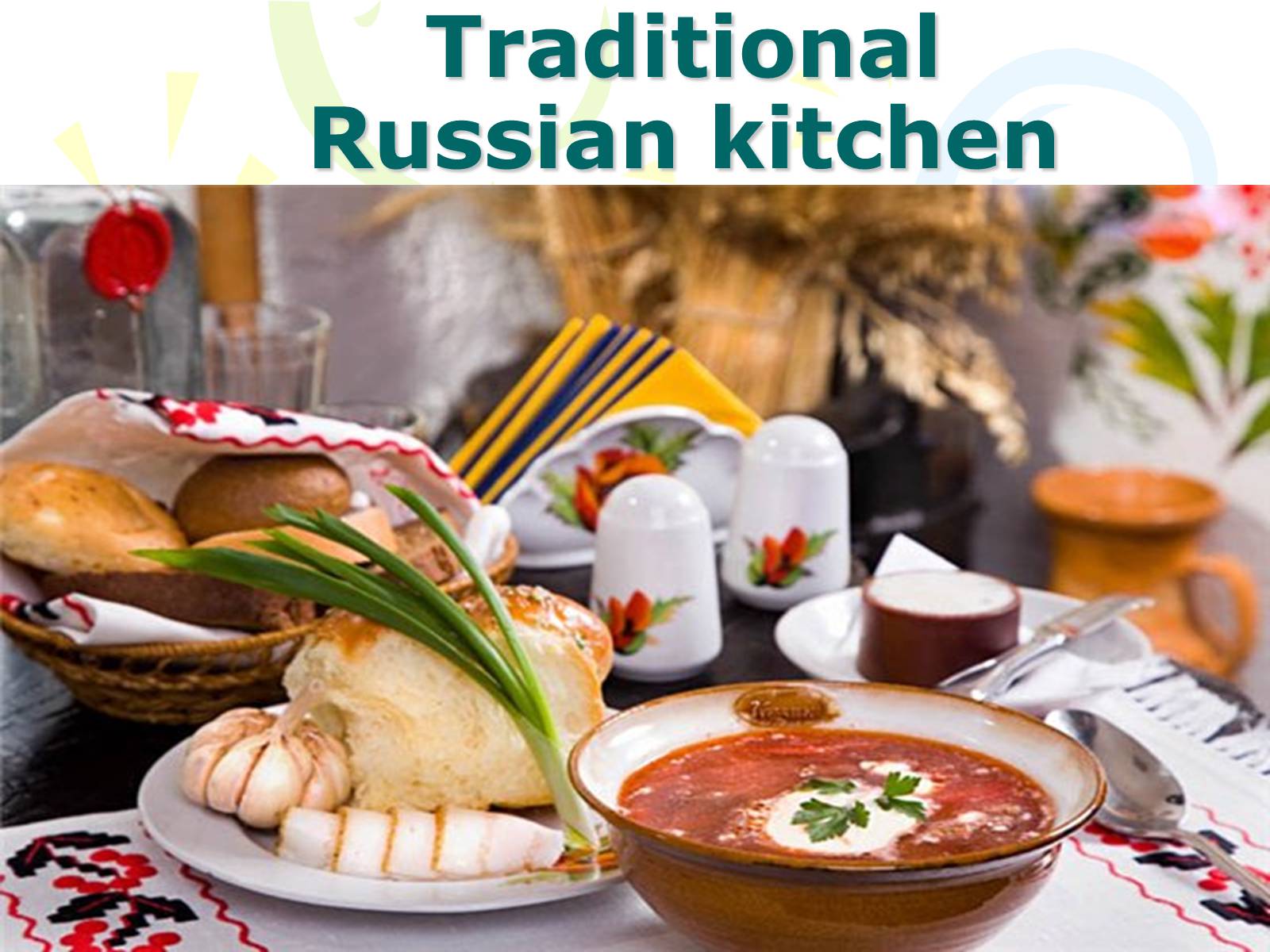 Презентація на тему «Traditional Russian kitchen» - Слайд #2