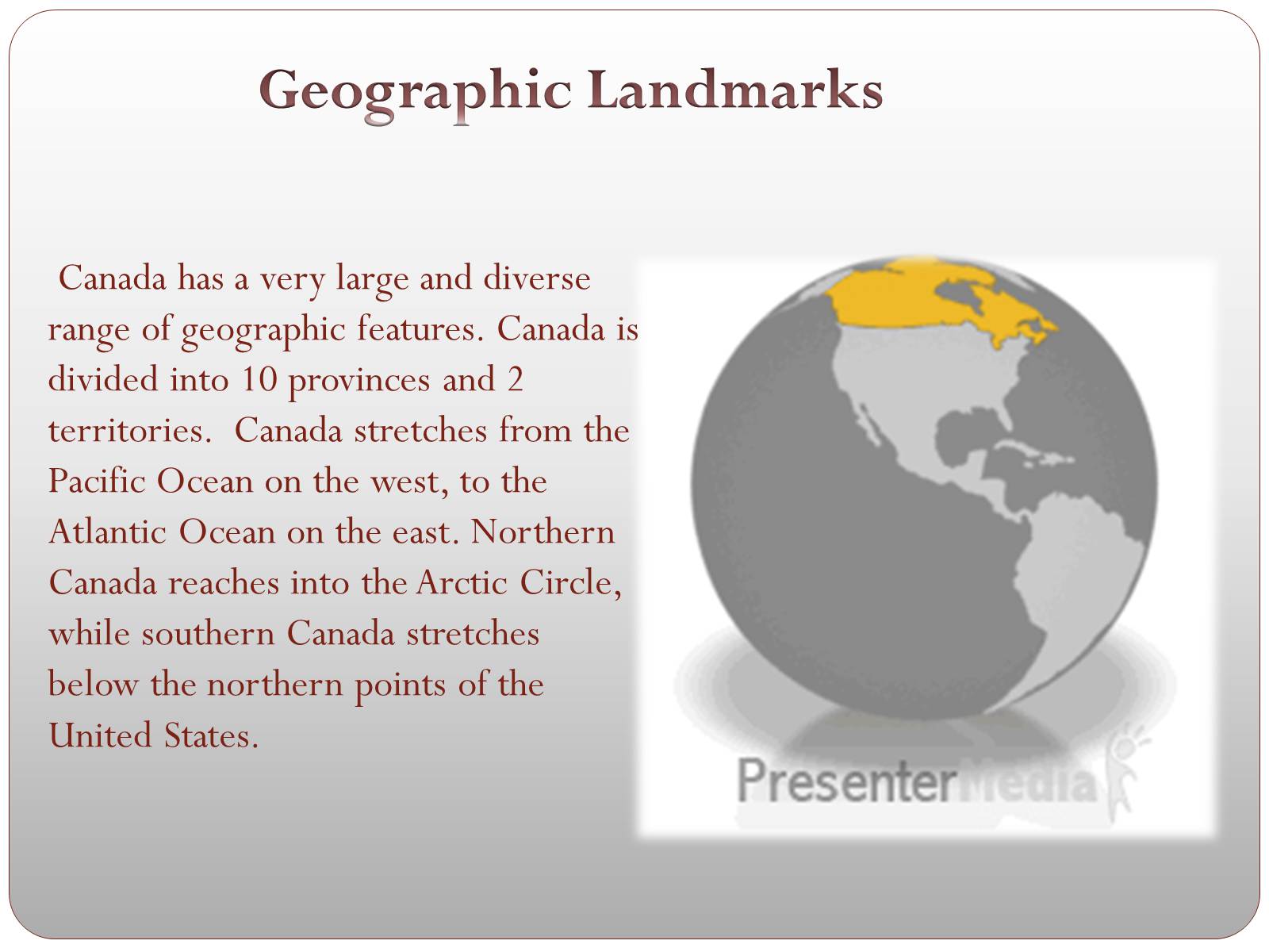 Презентація на тему «Canada» (варіант 3) - Слайд #2