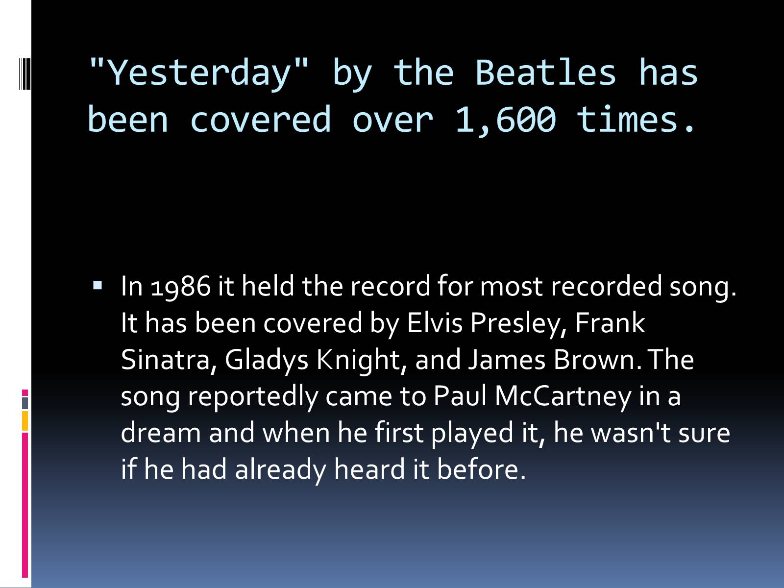 Презентація на тему «The Beatles» (варіант 8) - Слайд #7