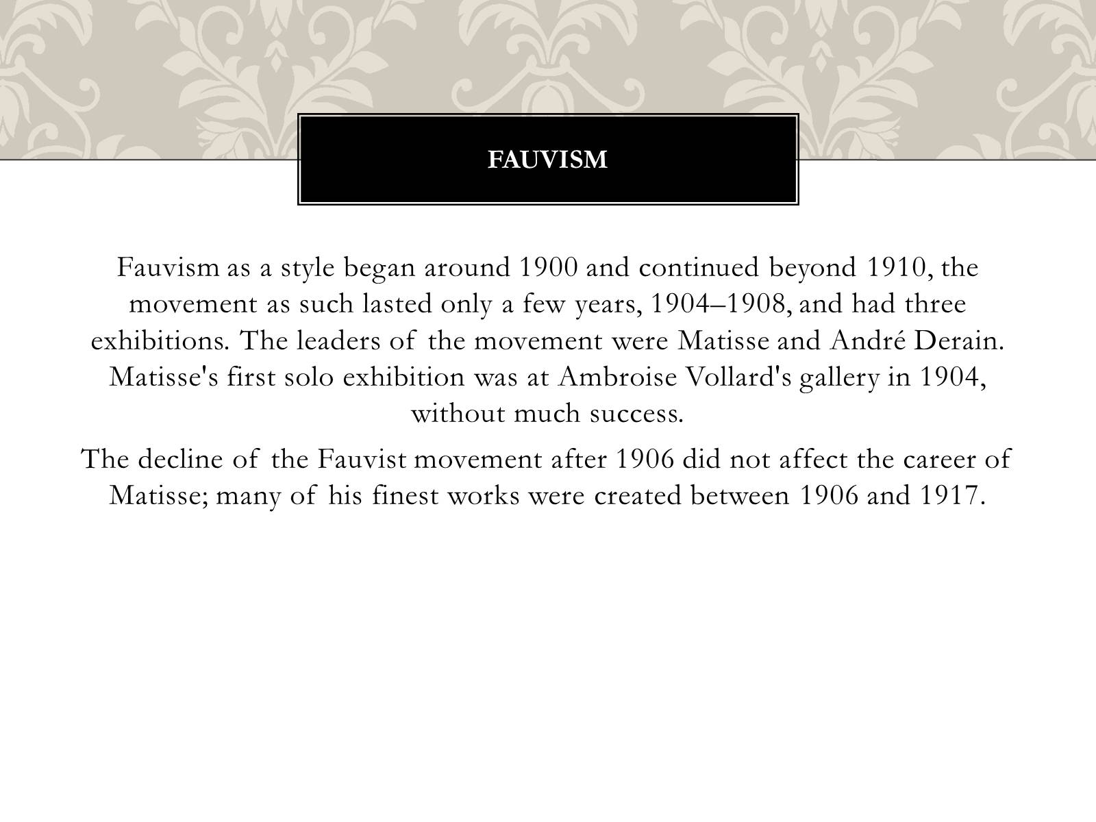 Презентація на тему «Henri Matisse» - Слайд #10