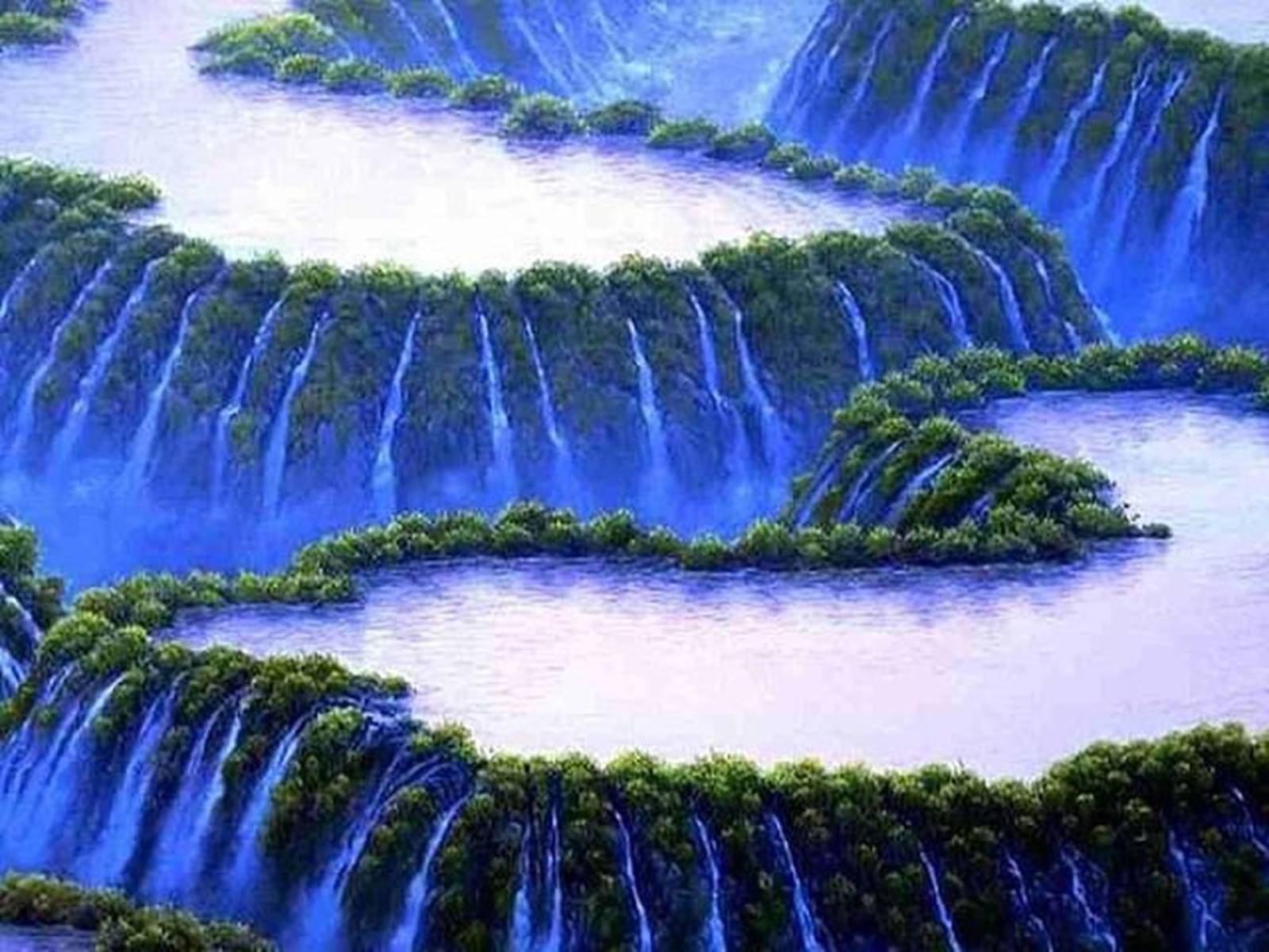 Удивительные водопады мира
