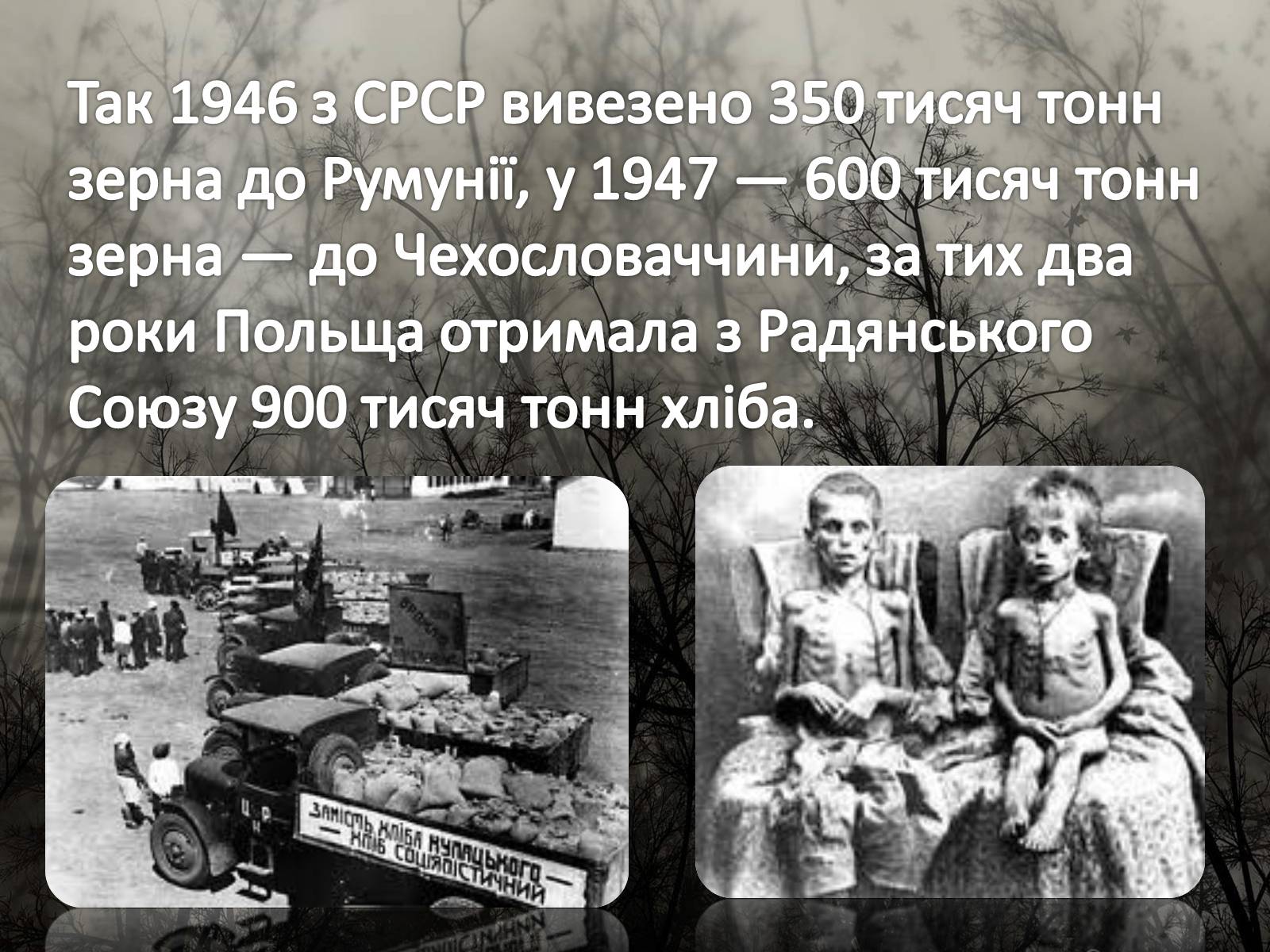Каковы были последствия голода 1946. Голод 1946-1947 фотохроника.