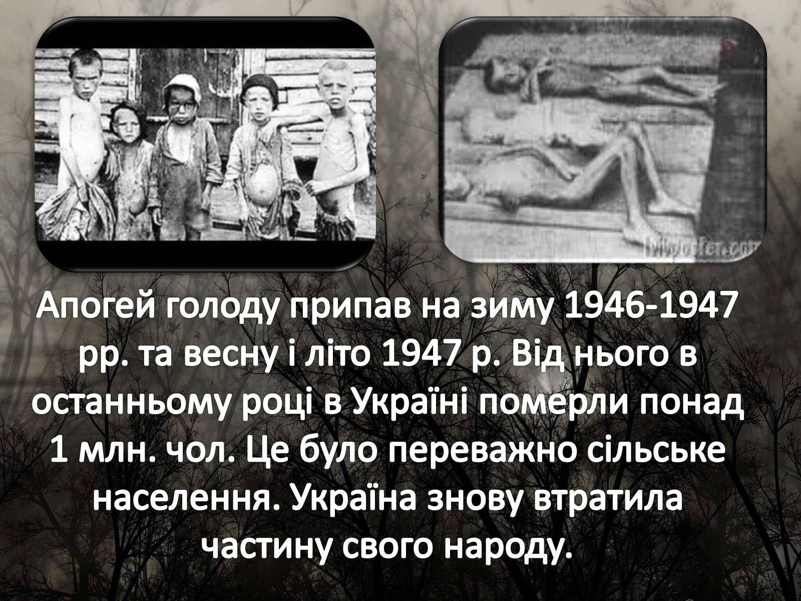 Презентація на тему «Голодомор 1946-1947 років» (варіант 5) - Слайд #9
