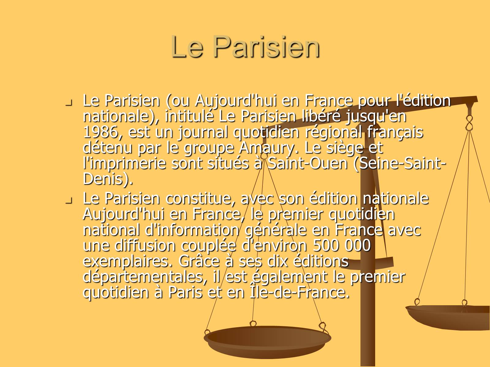 Презентація на тему «La presse francaise» - Слайд #5